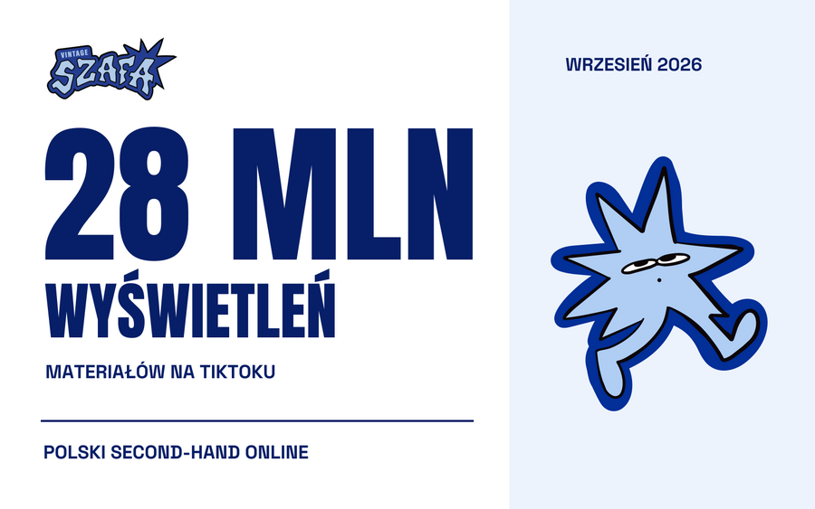 Vintage Szafa – 28 milionów wyświetleń na TikToku we wrześniu 2026