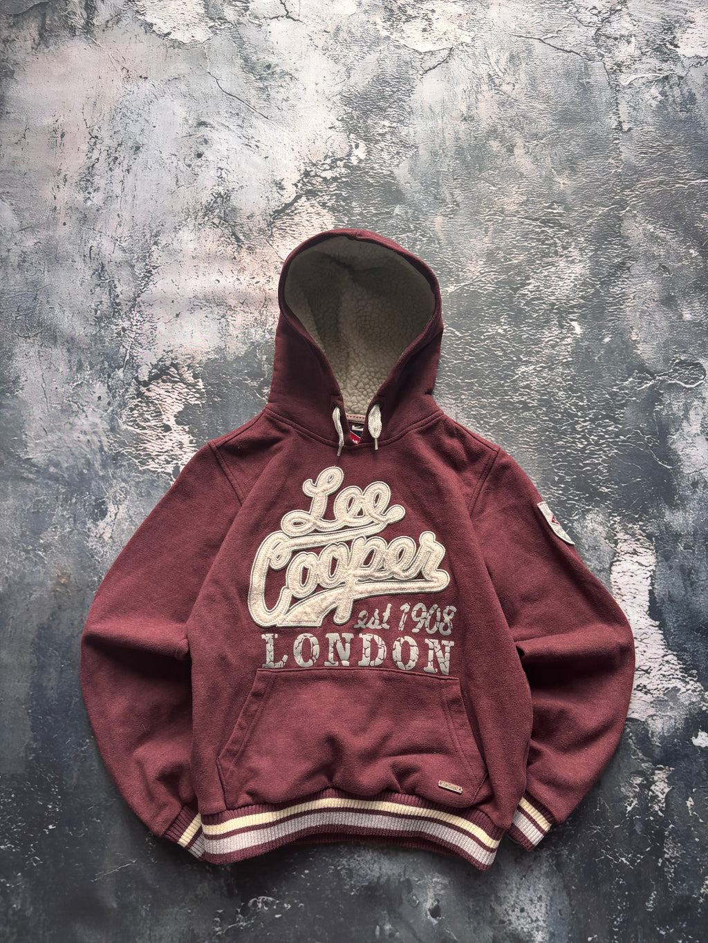 Bluza vintage burgund