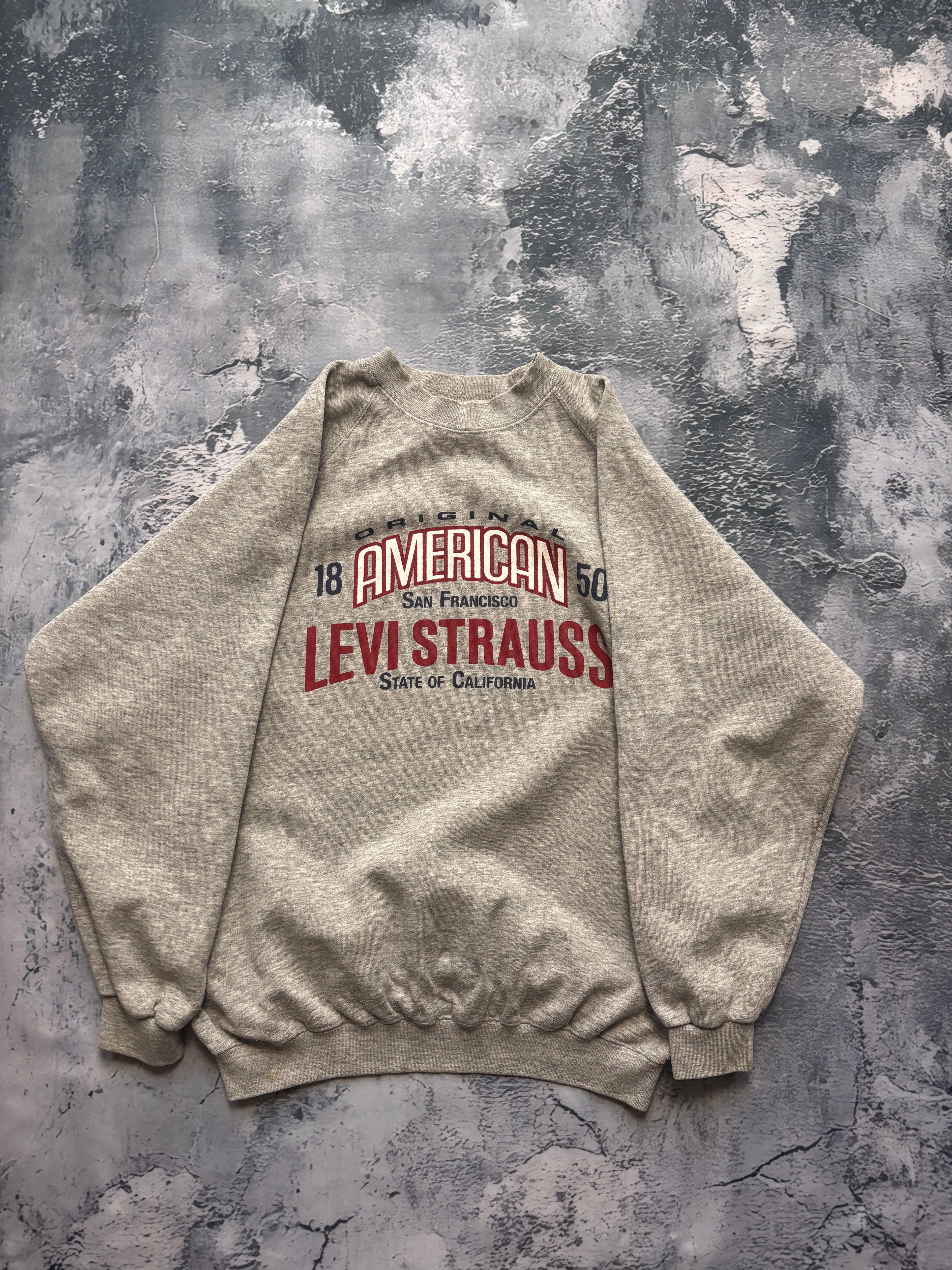 bluza crewneck LEVIS vintage lata 90 retro american streetwear