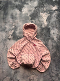 bluza hoodie nike pink w kropki vintage retro