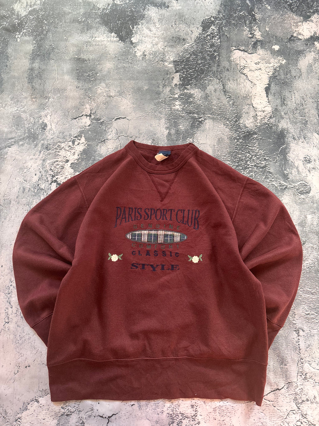 Bluza crewneck oversize w stylu vintage oldschool retro 90s american worn vibe klasyk