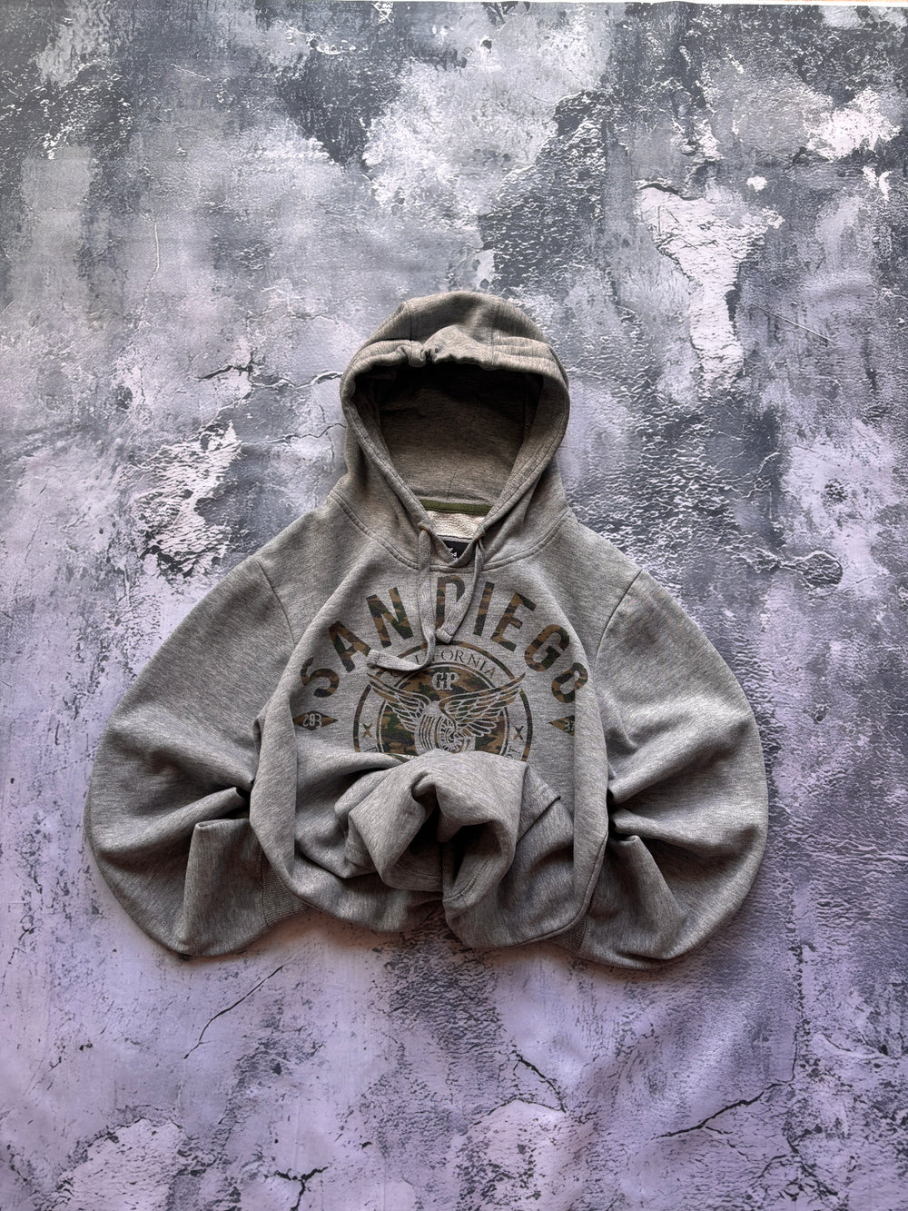 bluza hoodie camo vintage San Diego retro