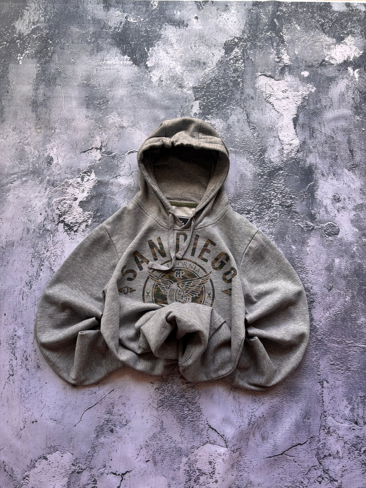 bluza hoodie camo vintage San Diego retro