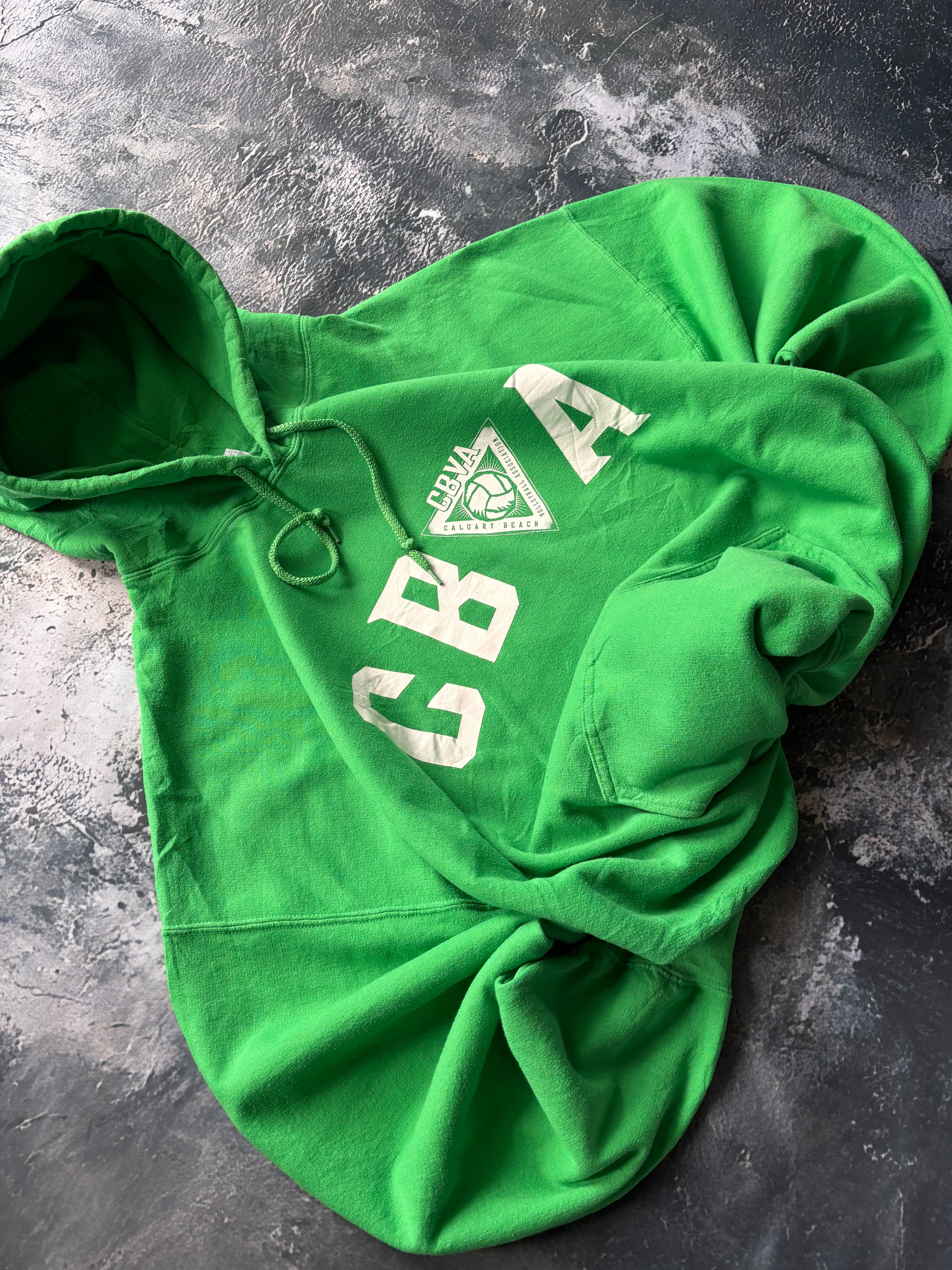bluza hoodie zielona uniwersytecka usa