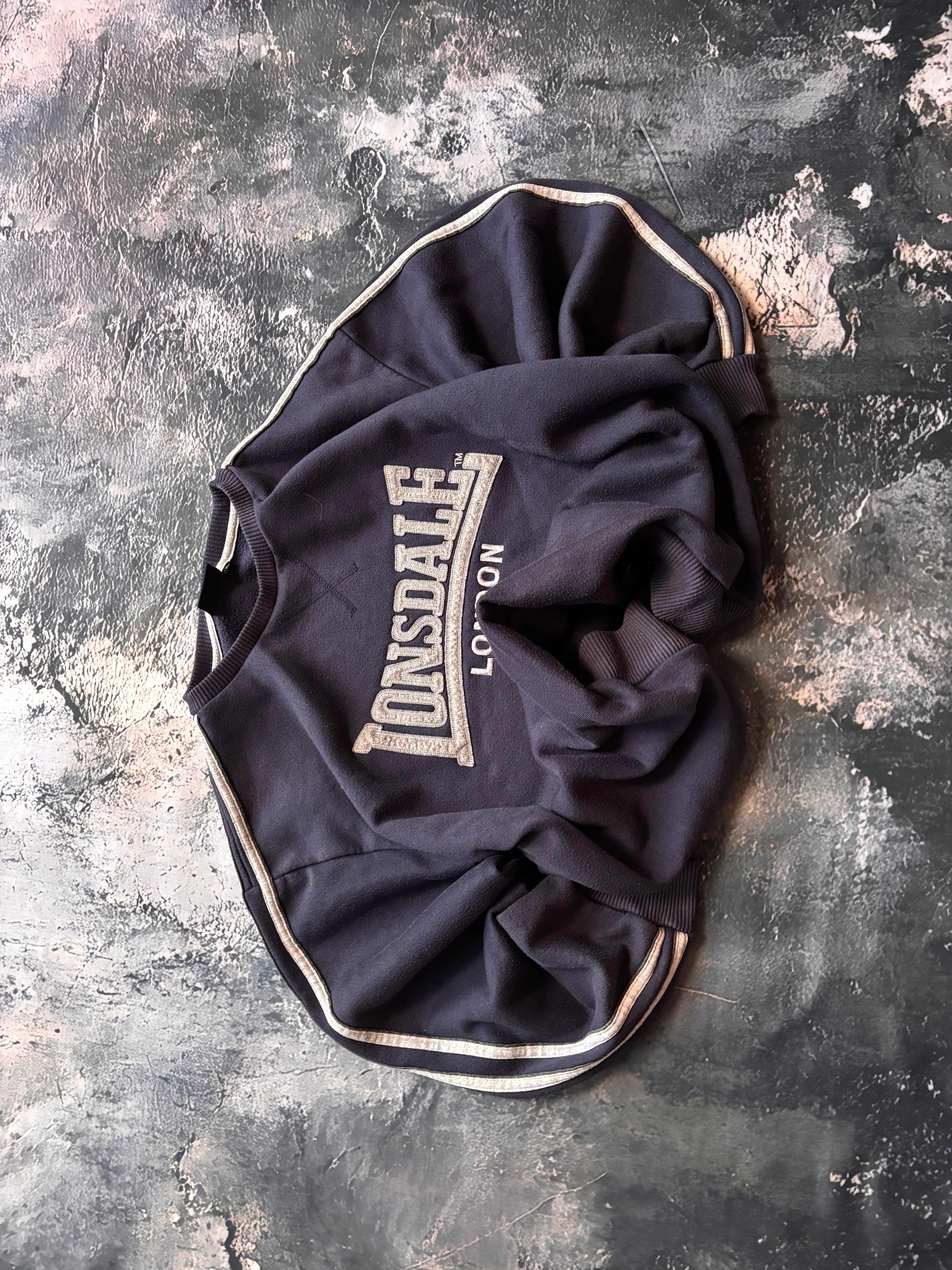 bluza crewneck LONSDALE vintage retro american streetwear