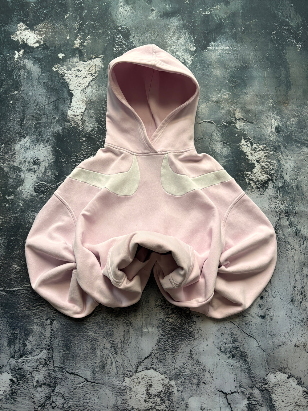 BLUZA NIKE PINK BIG LOGO OVERSIZE