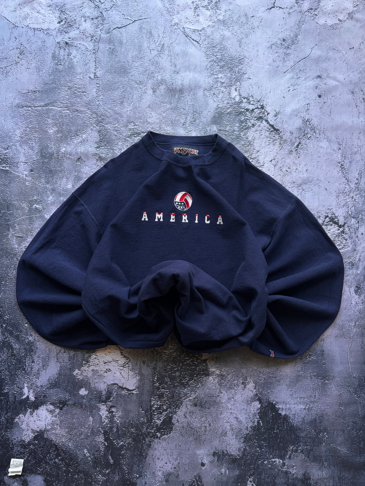 BLUZA HOODIE AMERICA VINTAGE RETRO JANSPORT UNIKAT