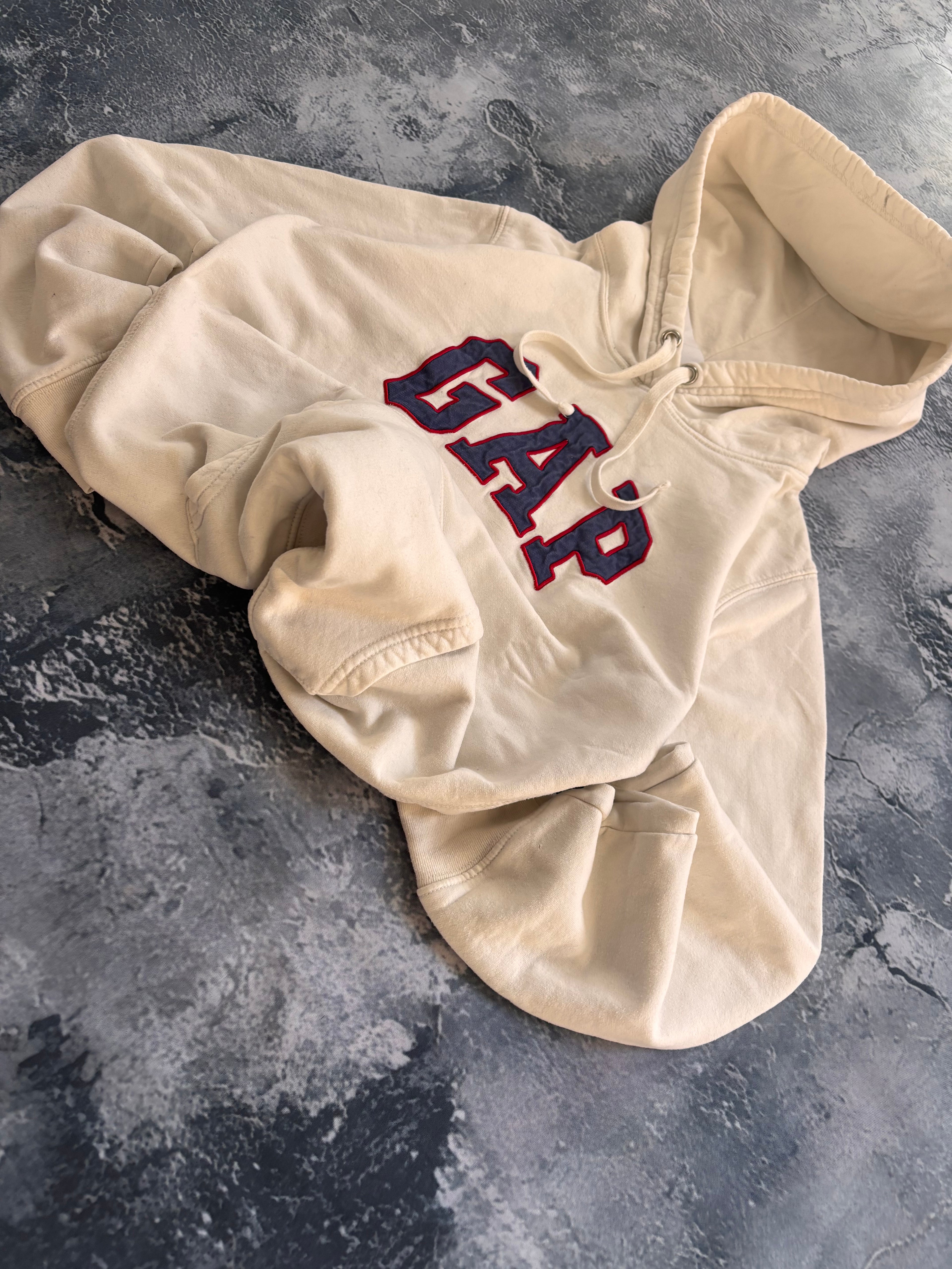 Bluza gap kremowa prosty krój