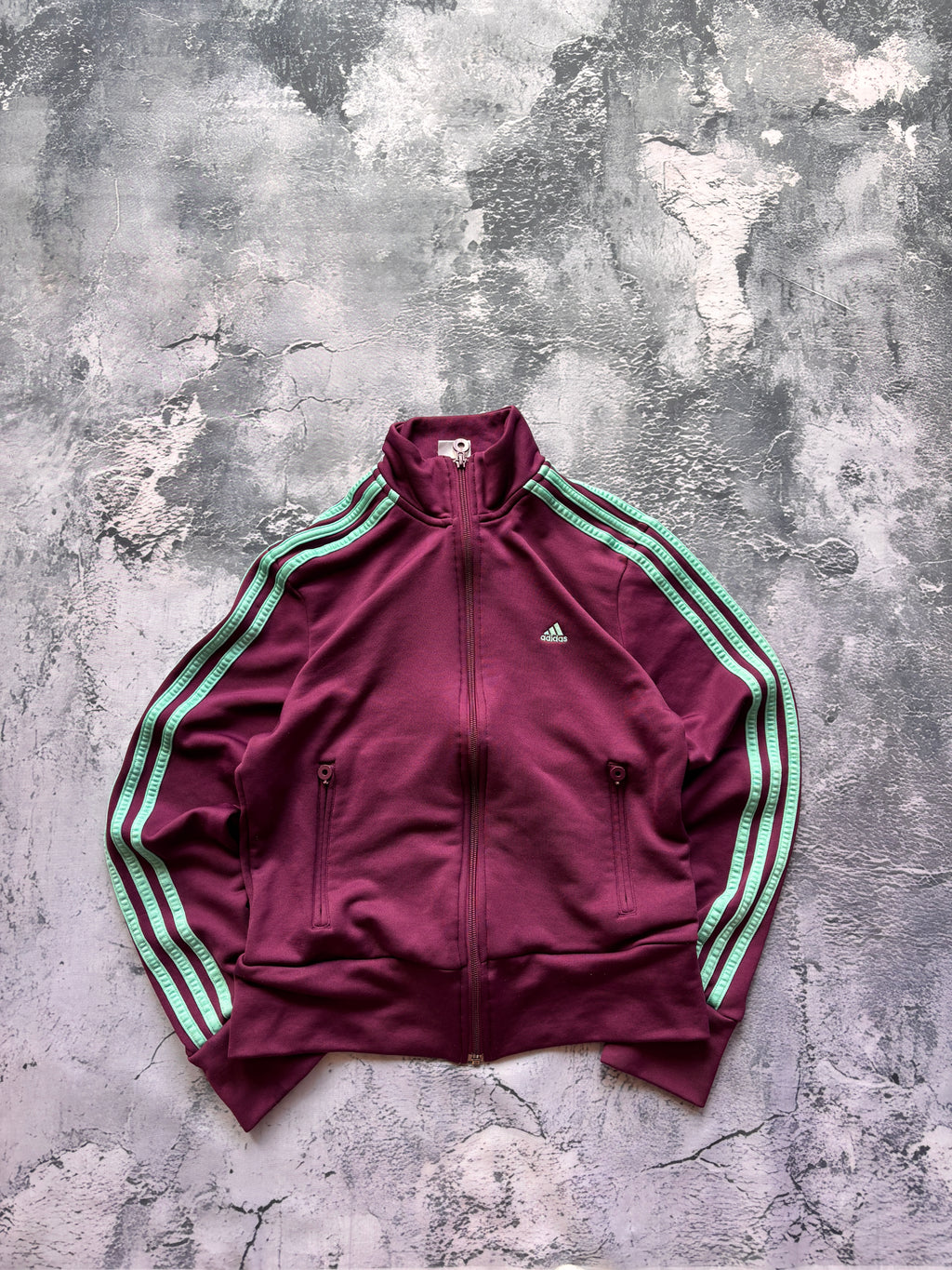 BLUZA ADIDAS W PASKI TIFFANY BLUE TREND TIKTOK