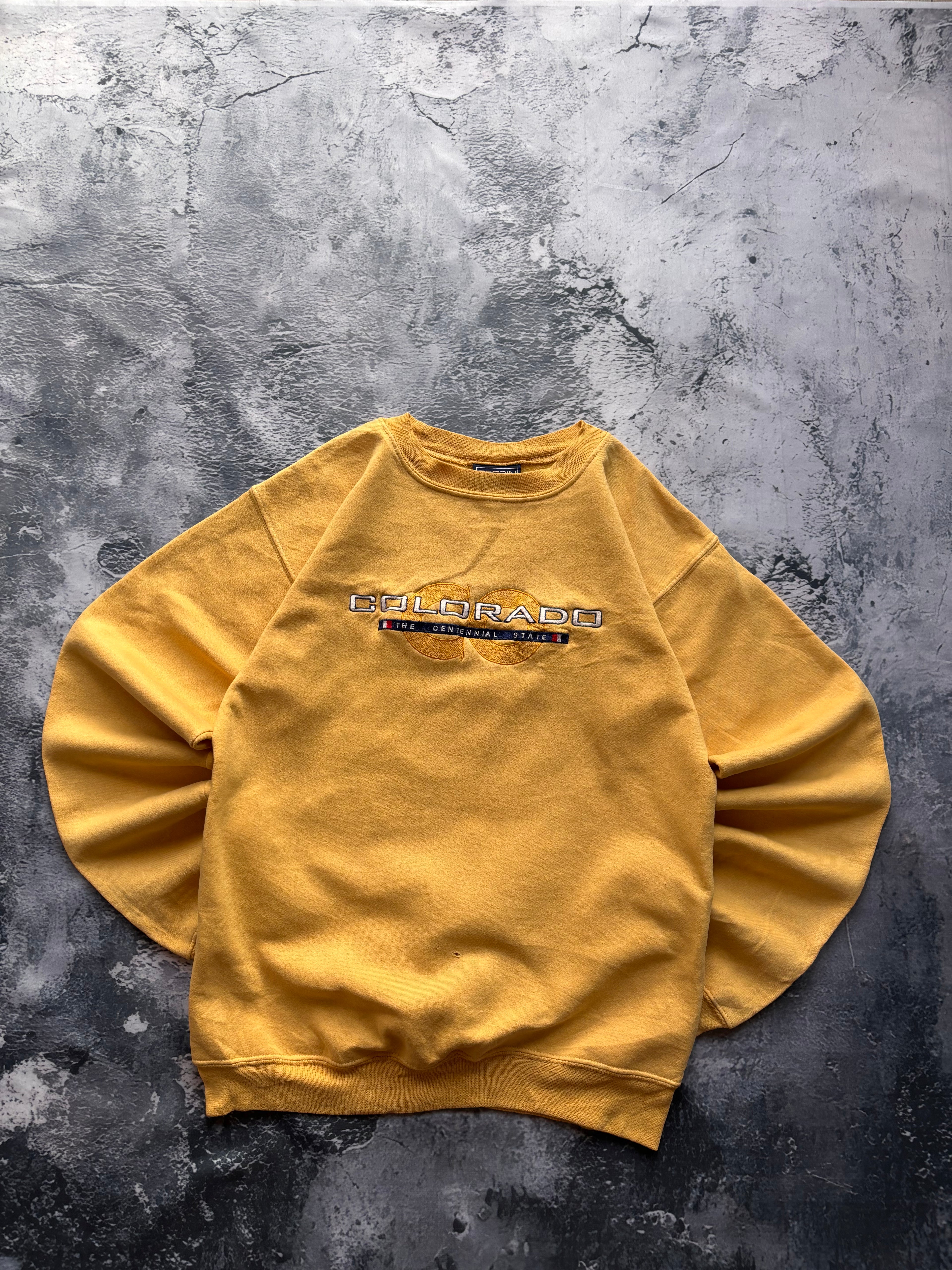 Bluza crewneck oversize w stylu vintage oldschool retro 90s streetwear Colorado