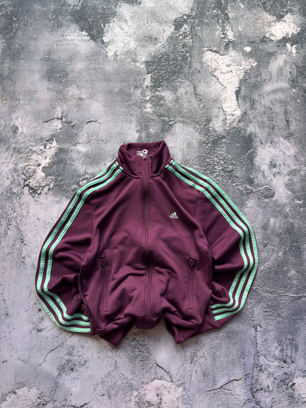 BLUZA ADIDAS W PASKI TIFFANY BLUE TREND TIKTOK