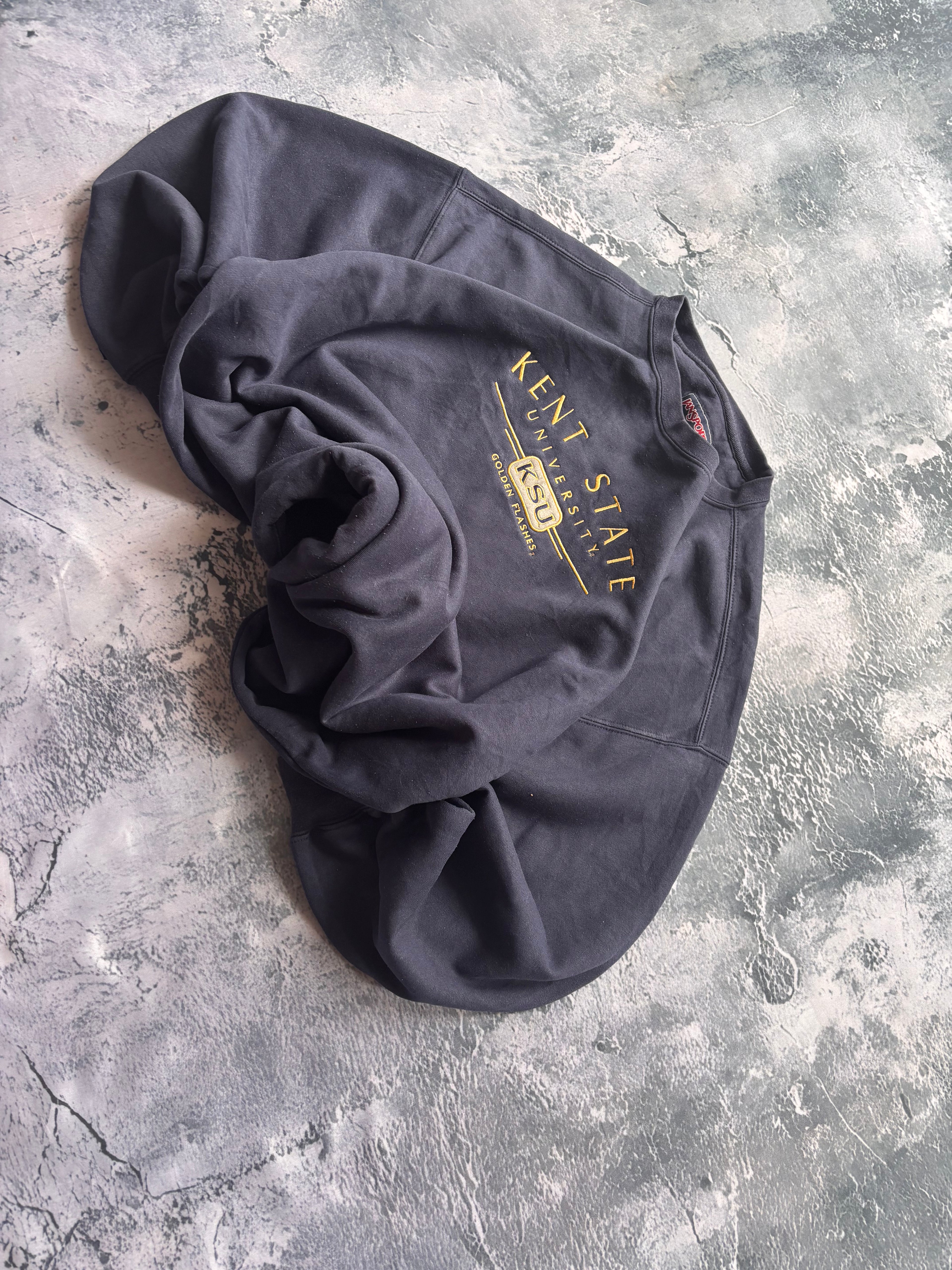 Bluza crewneck oversize boxy w stylu vintage oldschool retro 90s american college JanSport KSU