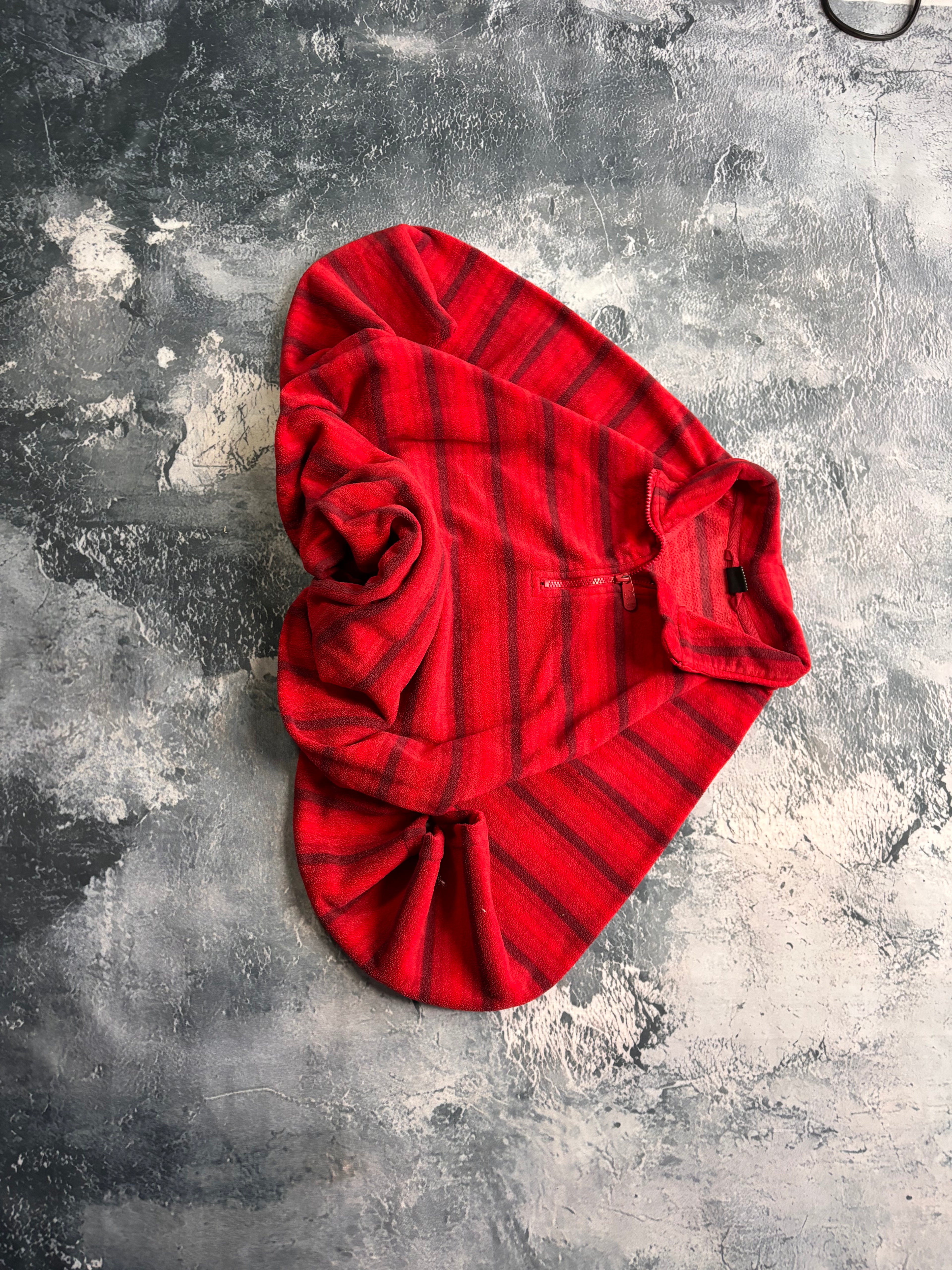 polar czerwony vintage 90s