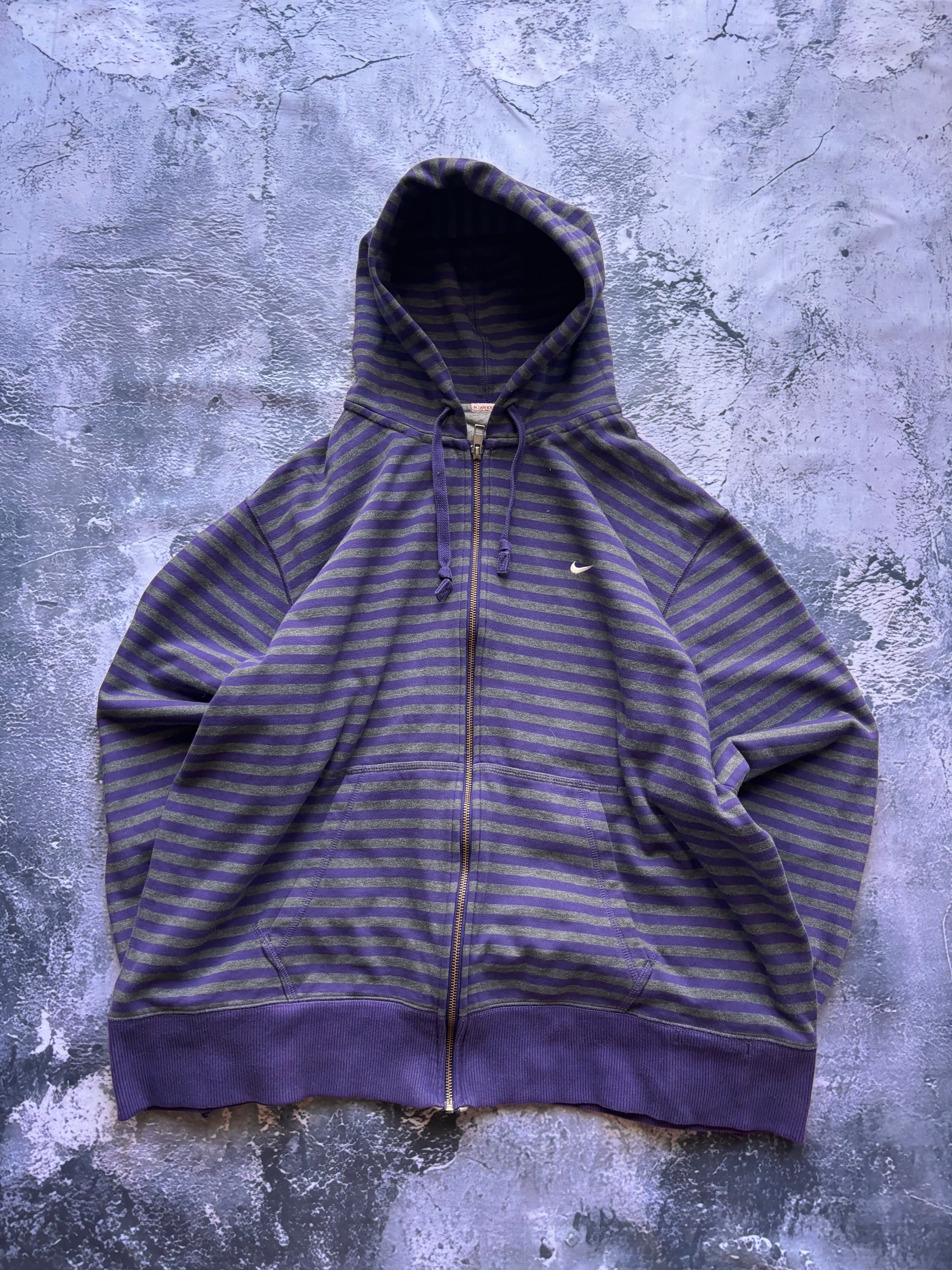 BLUZA ZIP HOODIE nike FIOLETOWA retro american usa