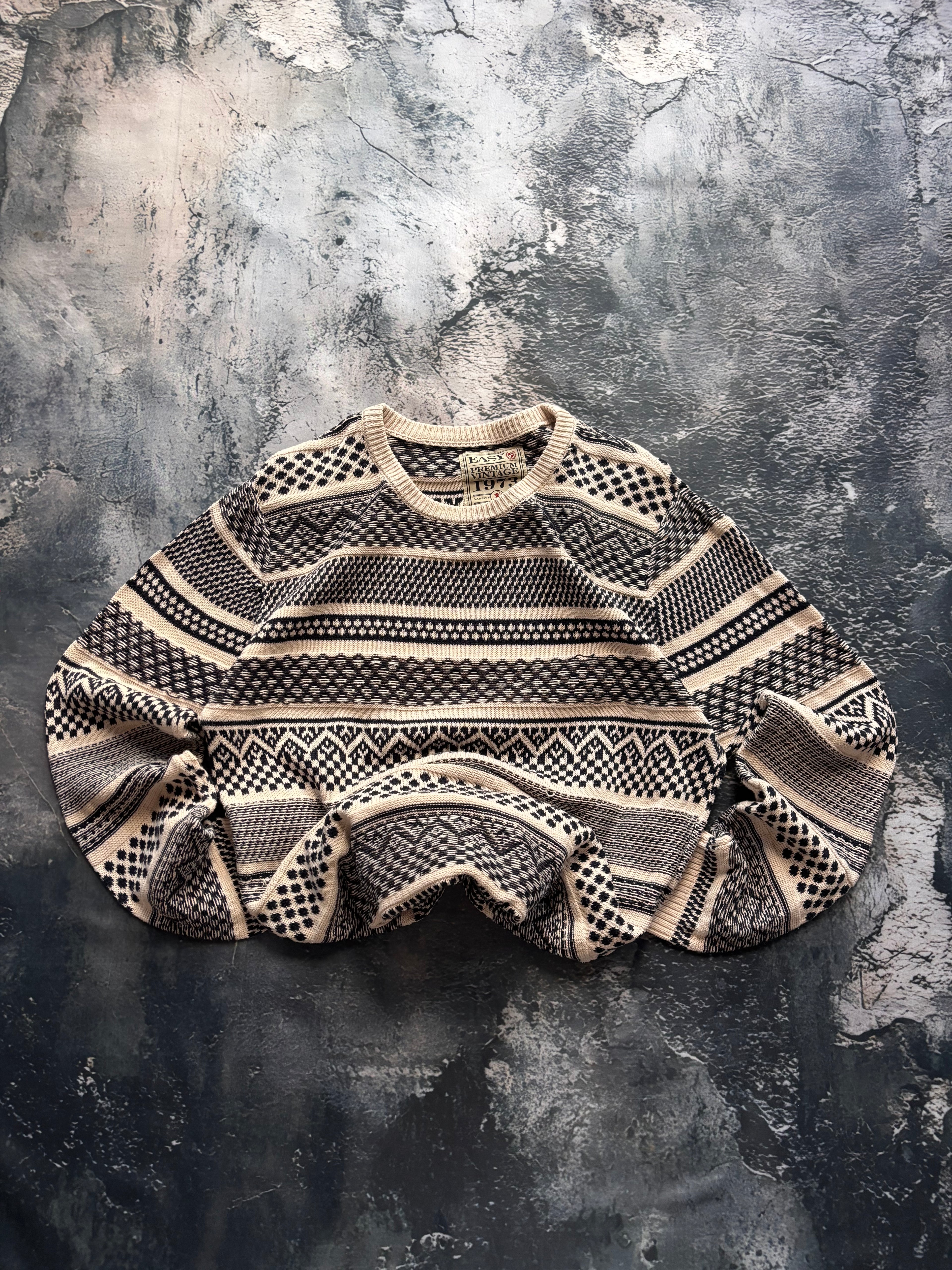 sweter oversize vintage