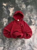 Bluza hoodie oversize czerwona american vintage oldschool retro streetwear nike basic