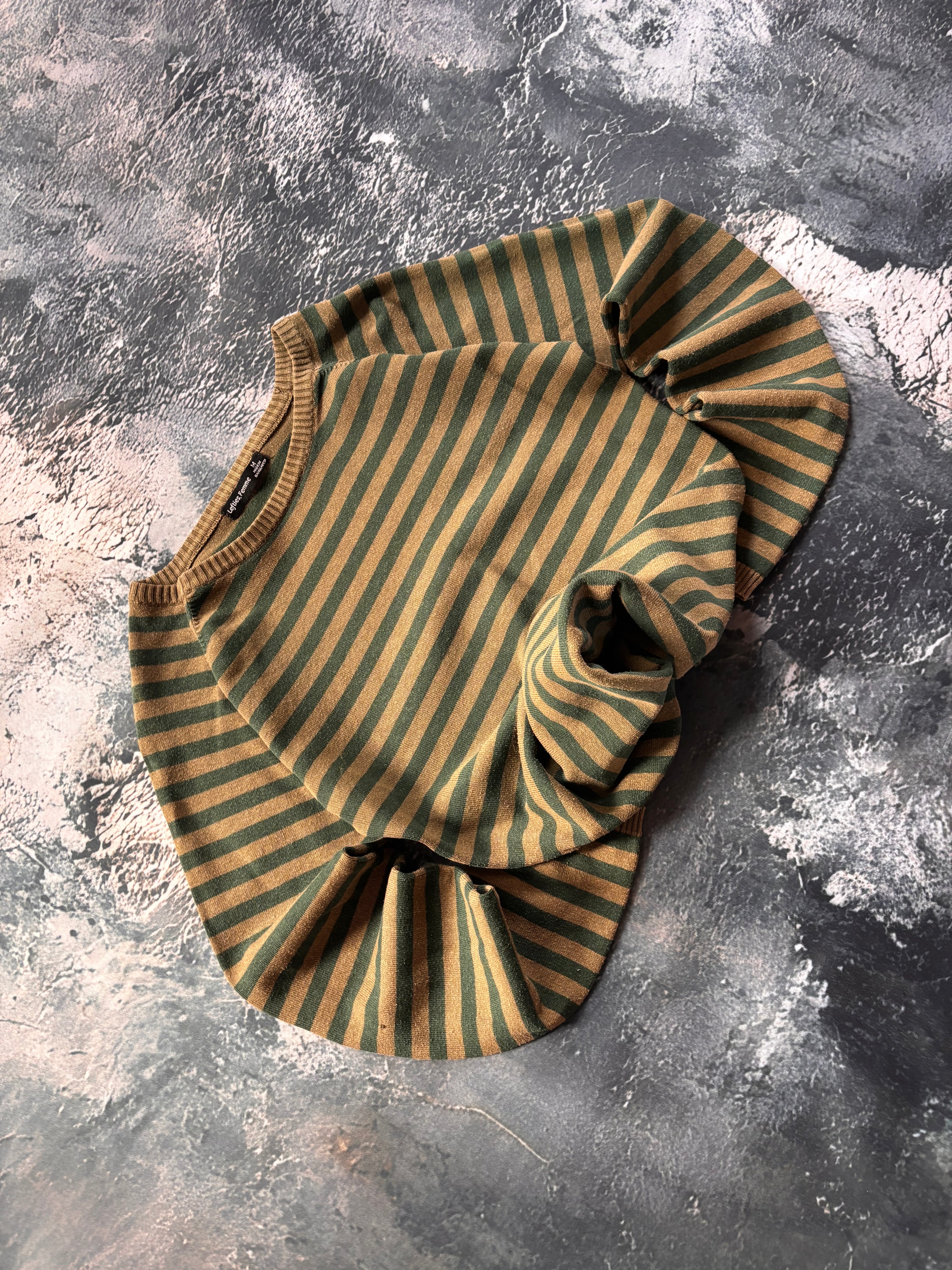 Sweter khaki zielony vintage