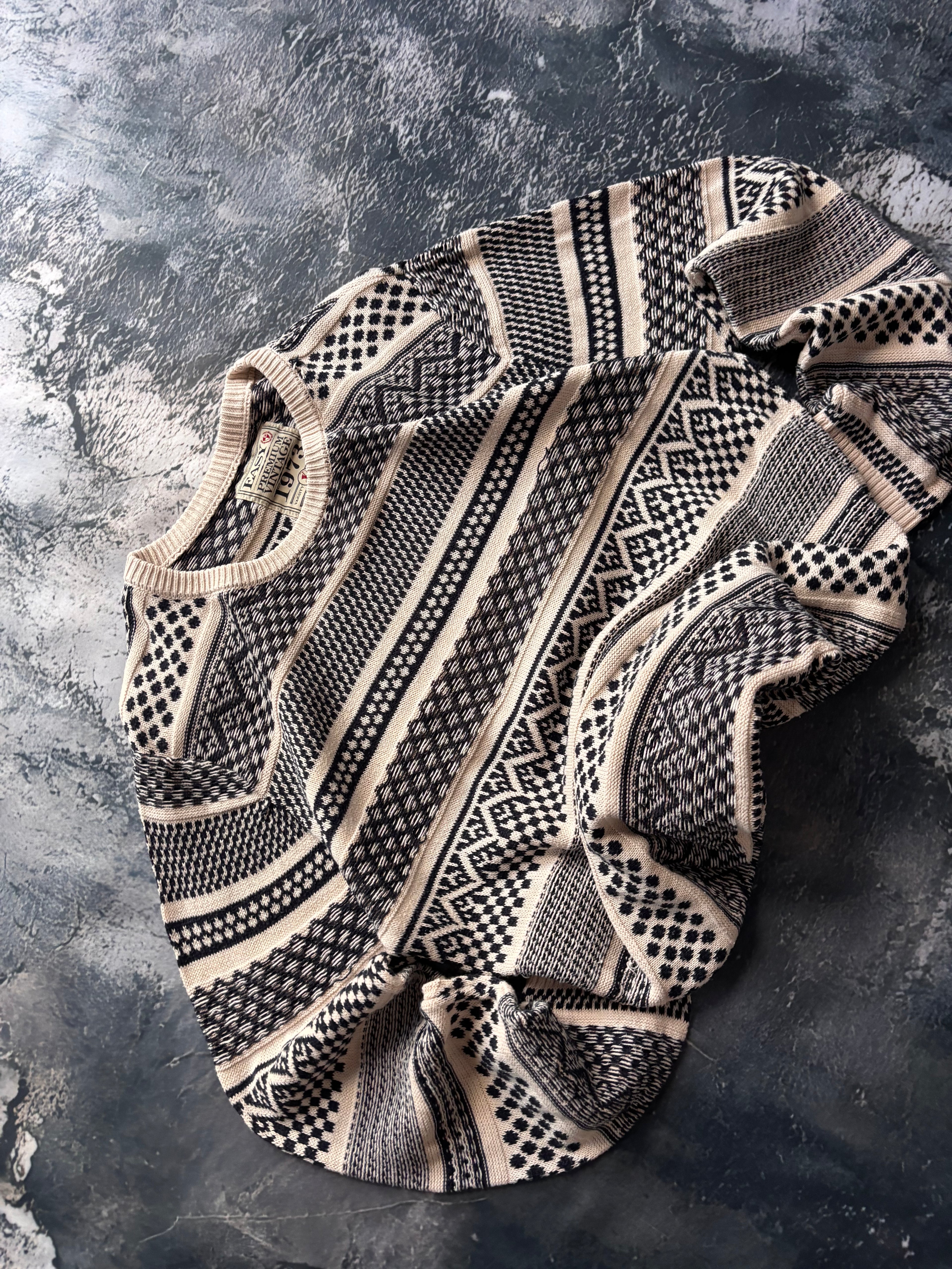 sweter oversize vintage