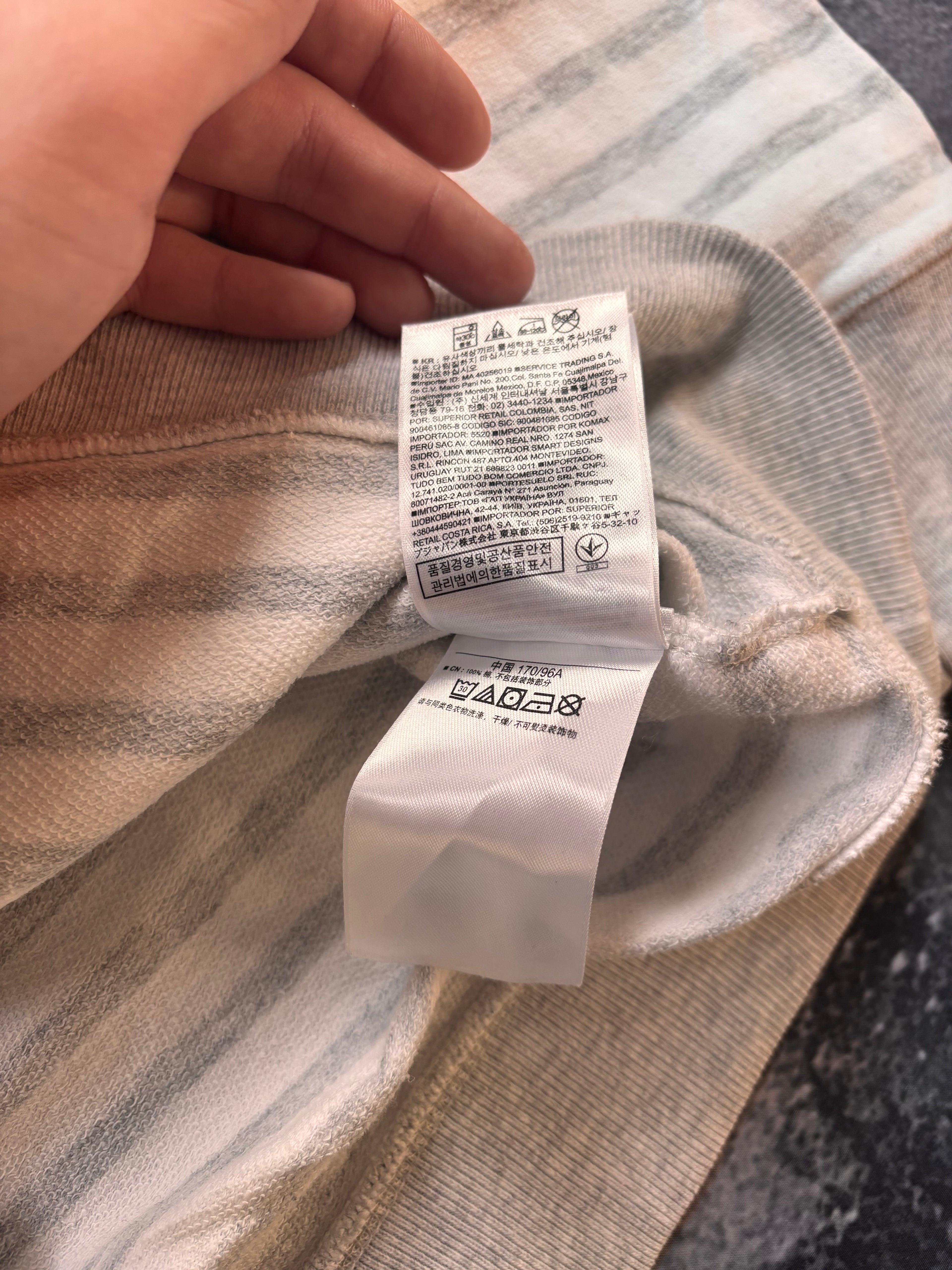 Bluza hoodie Gap w paski