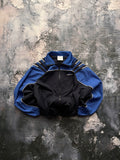 bluzo kurtka vintage adidas z lat 90s granatowo czarna retro lata 90