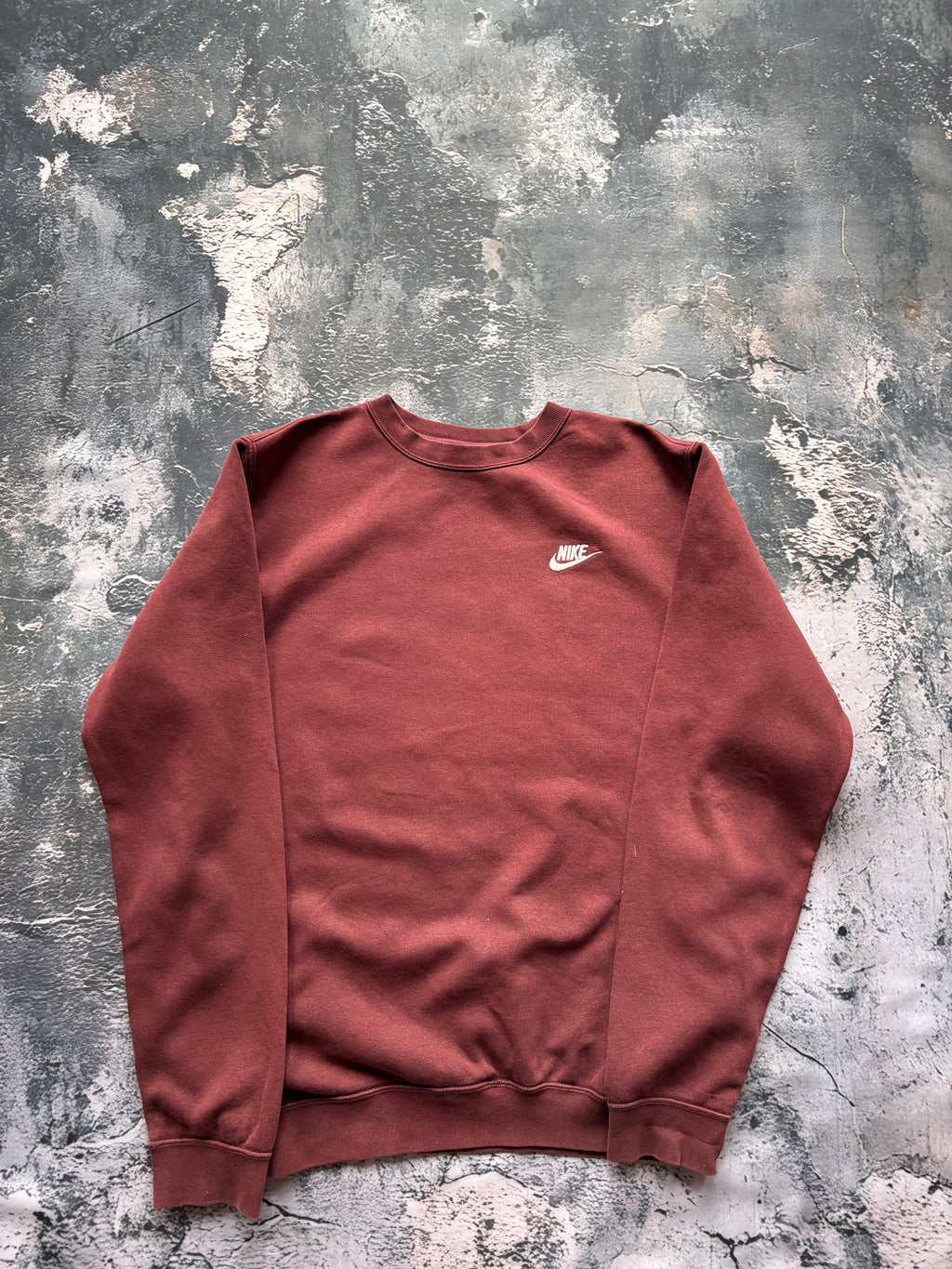 BLUZA CREWNECK NIKE BASIC RETRO 90S BURGUNDOWA