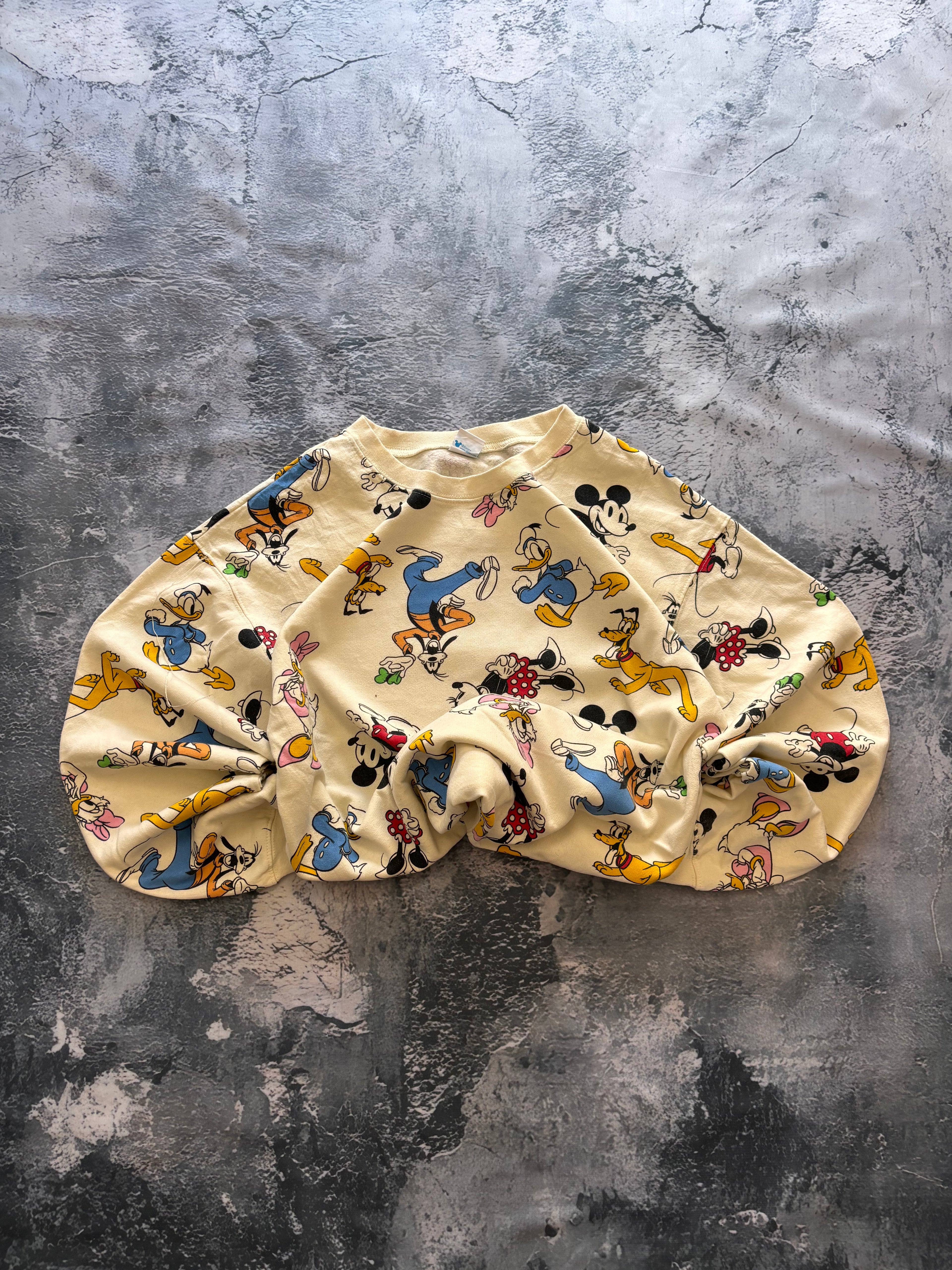 bluza crewneck myszka miki 90s