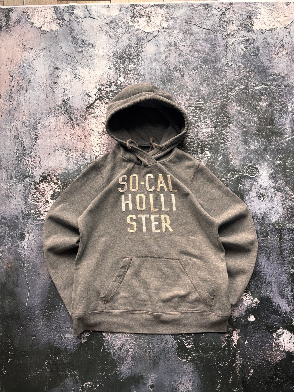 BLUZA HOODIE HOLLISTER PROSTY KRÓJ RETRO AMERICAN STREETWEAR 90S