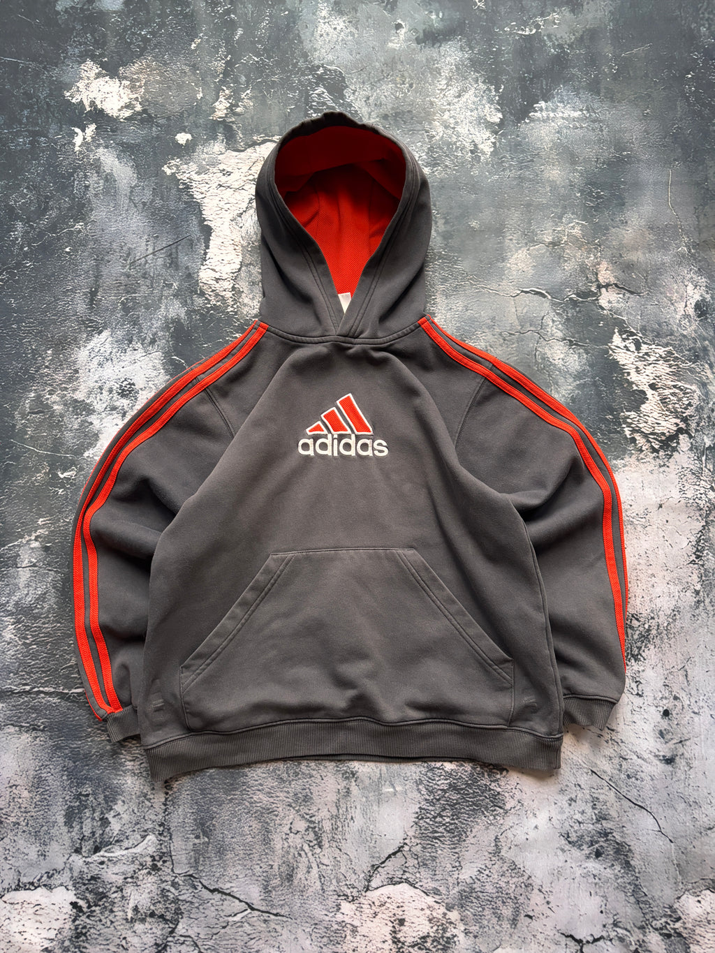 BLUZA ADIDAS VINTAGE BIG LOGO PROSTY KRÓJ