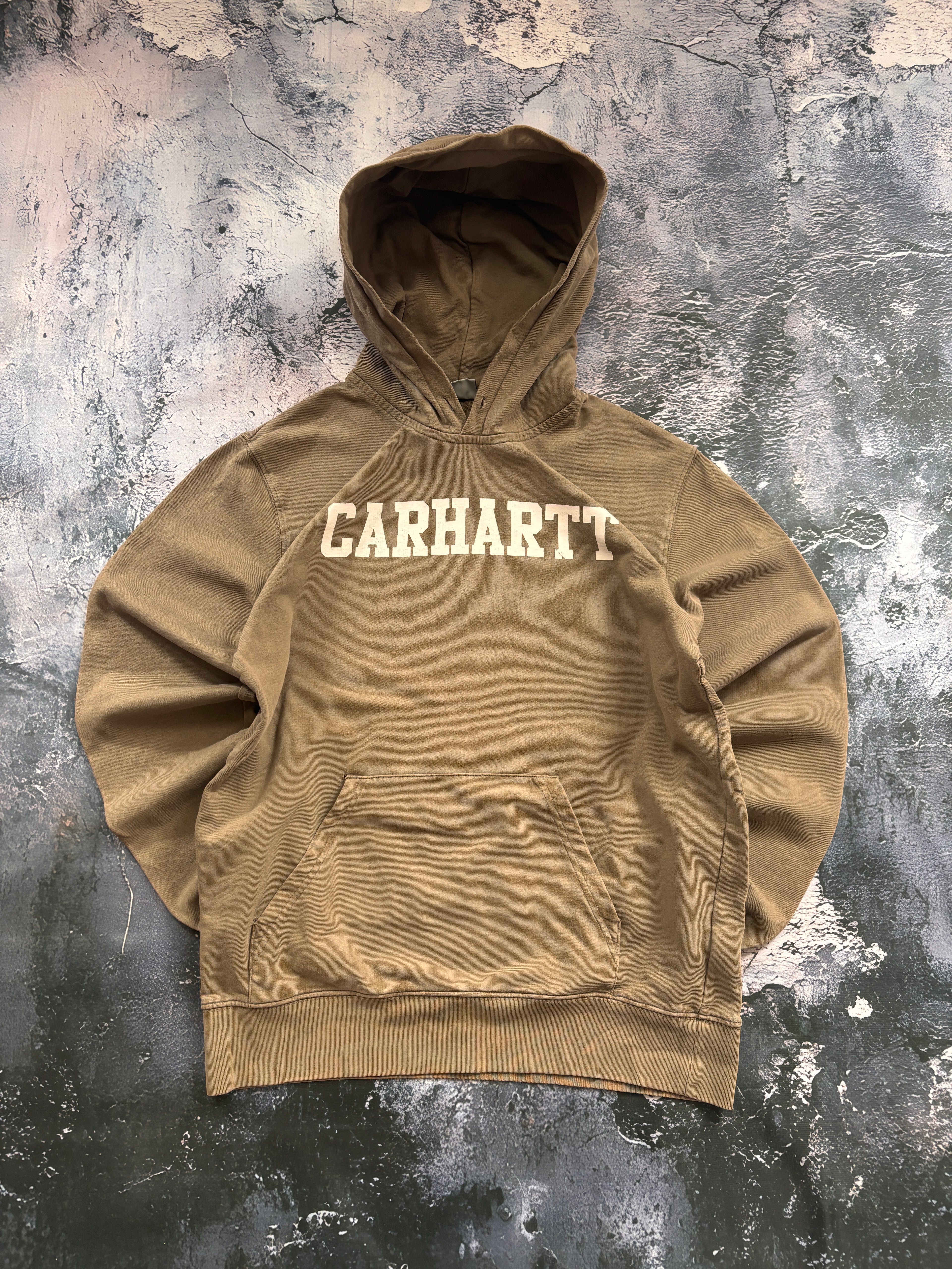Bluza hoodie CARHARTT UNIKAT khaki oversize