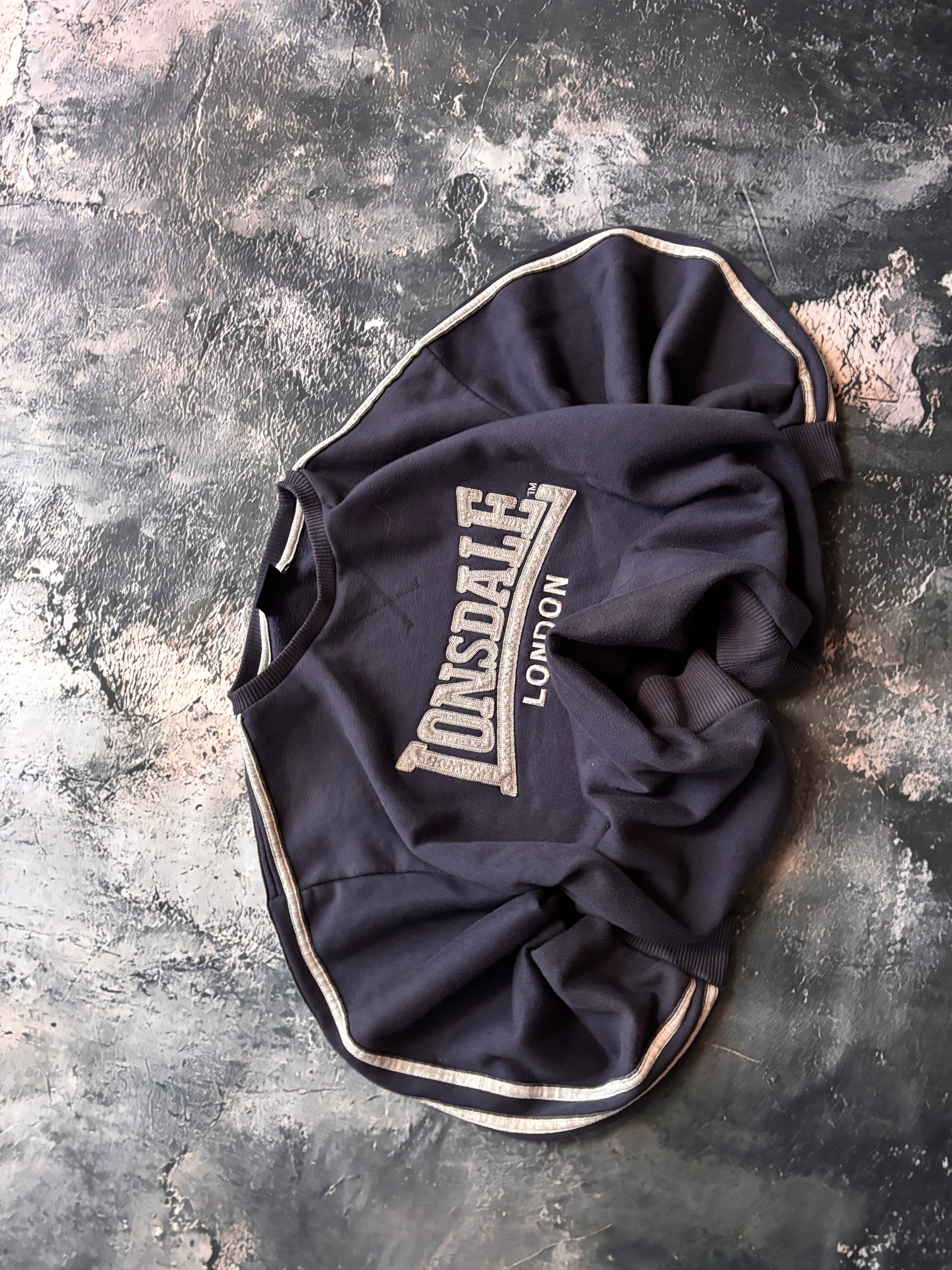 bluza crewneck LONSDALE vintage retro american streetwear