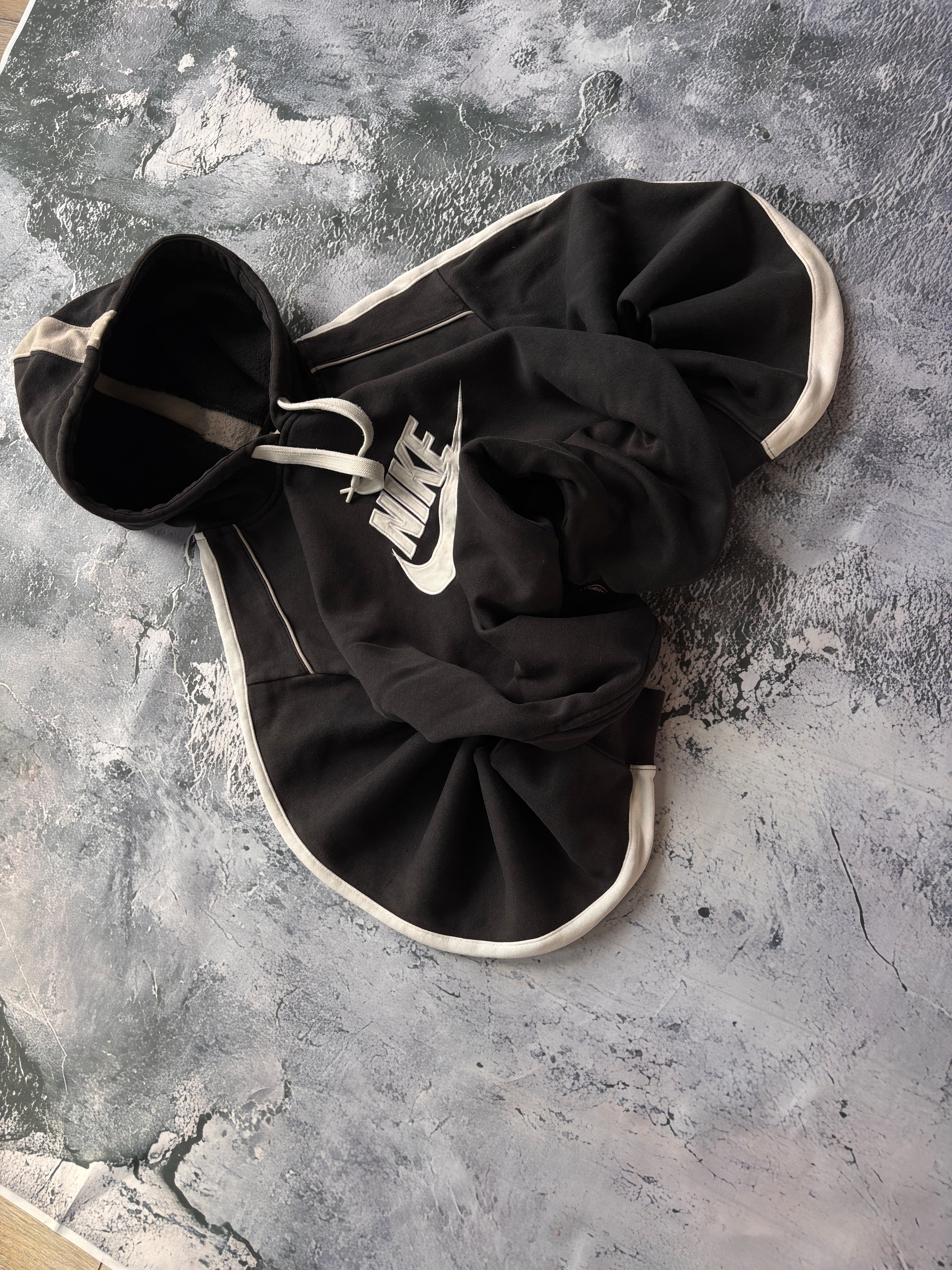 Bluza hoodie nike z lat 2000 big haft big logo vintage