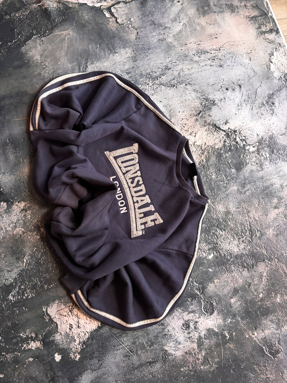 bluza crewneck LONSDALE vintage retro american streetwear