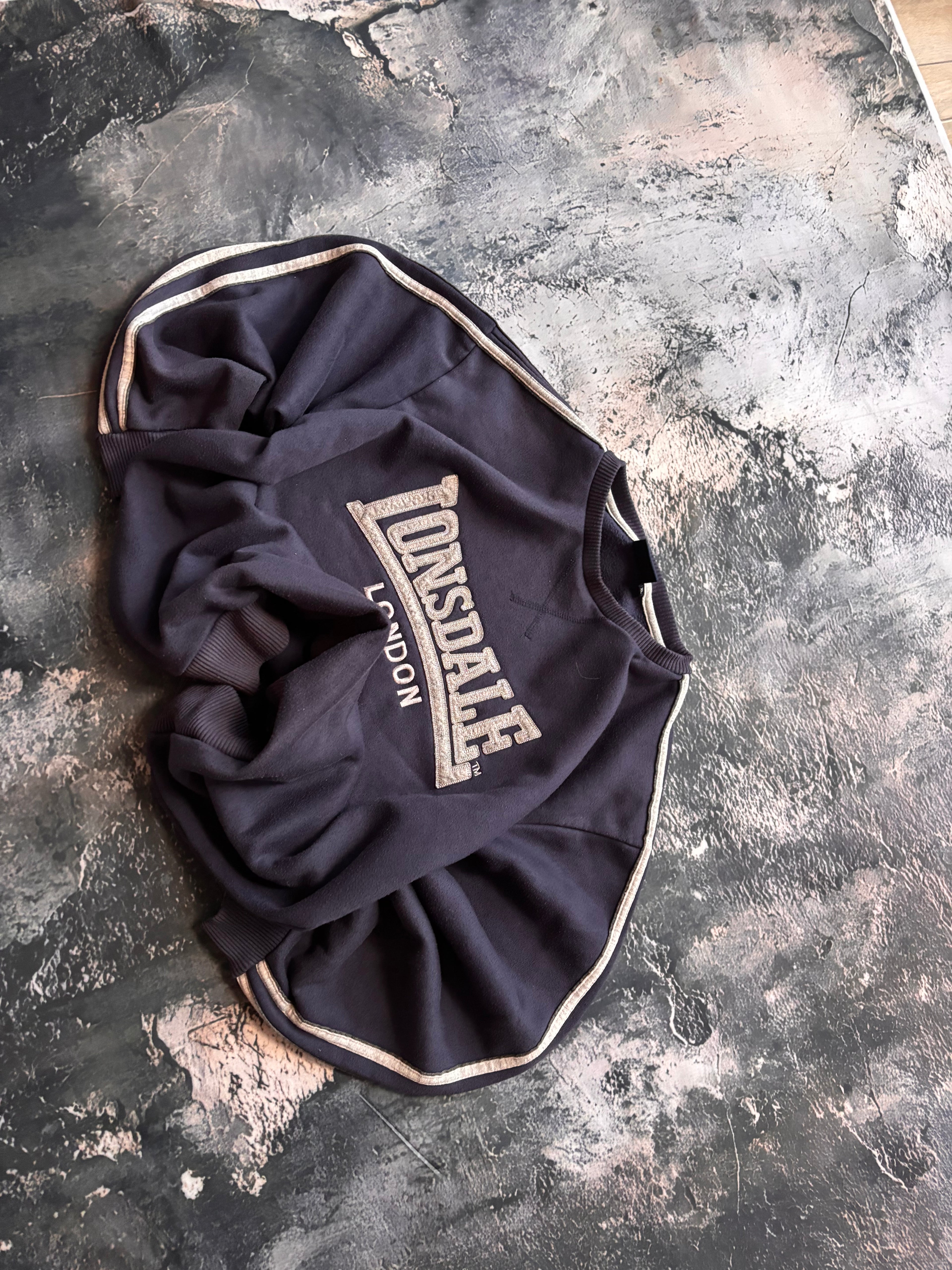 bluza crewneck LONSDALE vintage retro american streetwear