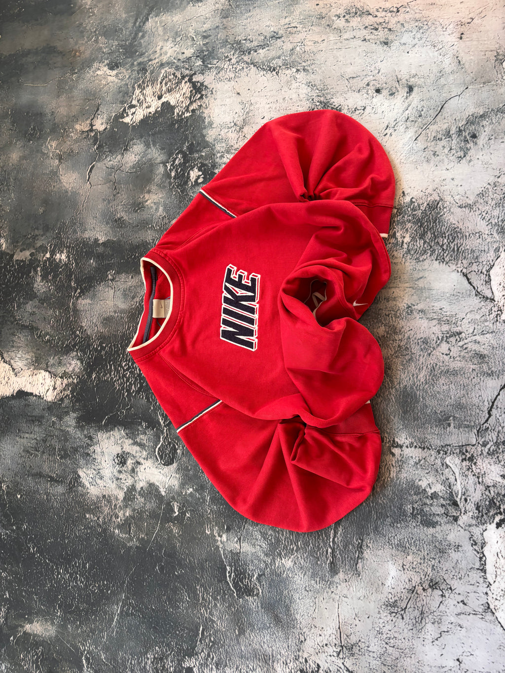 Bluza nike czerwona red big logo