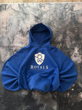 bluza hoodie ROYALS blue vintage 90s retro