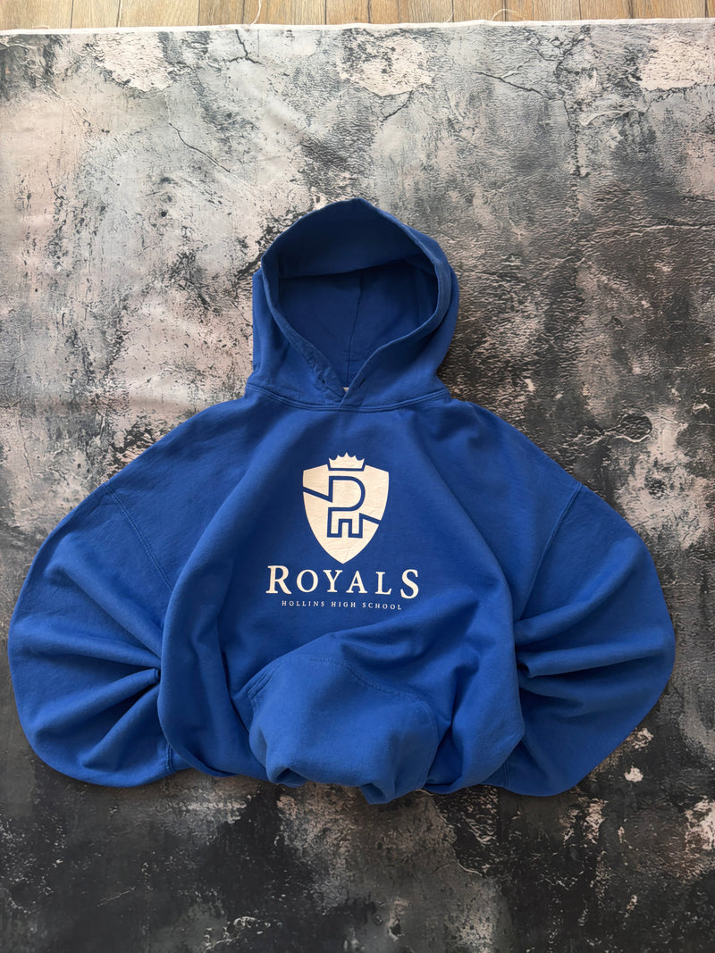 bluza hoodie ROYALS blue vintage 90s retro