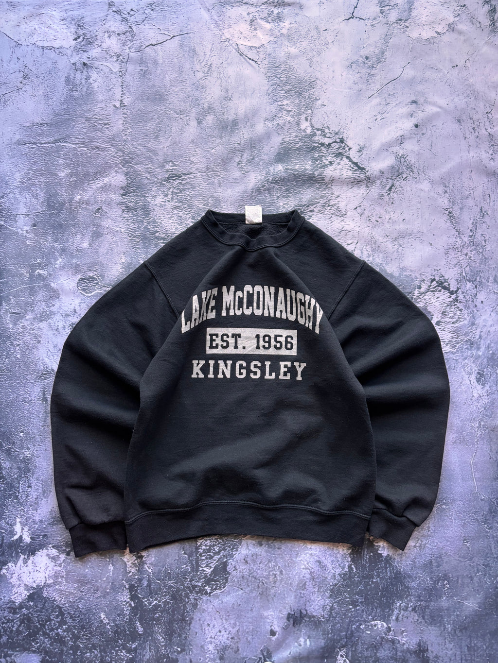 bluza crewneck czarna uniwersytecka usa streetwear basic