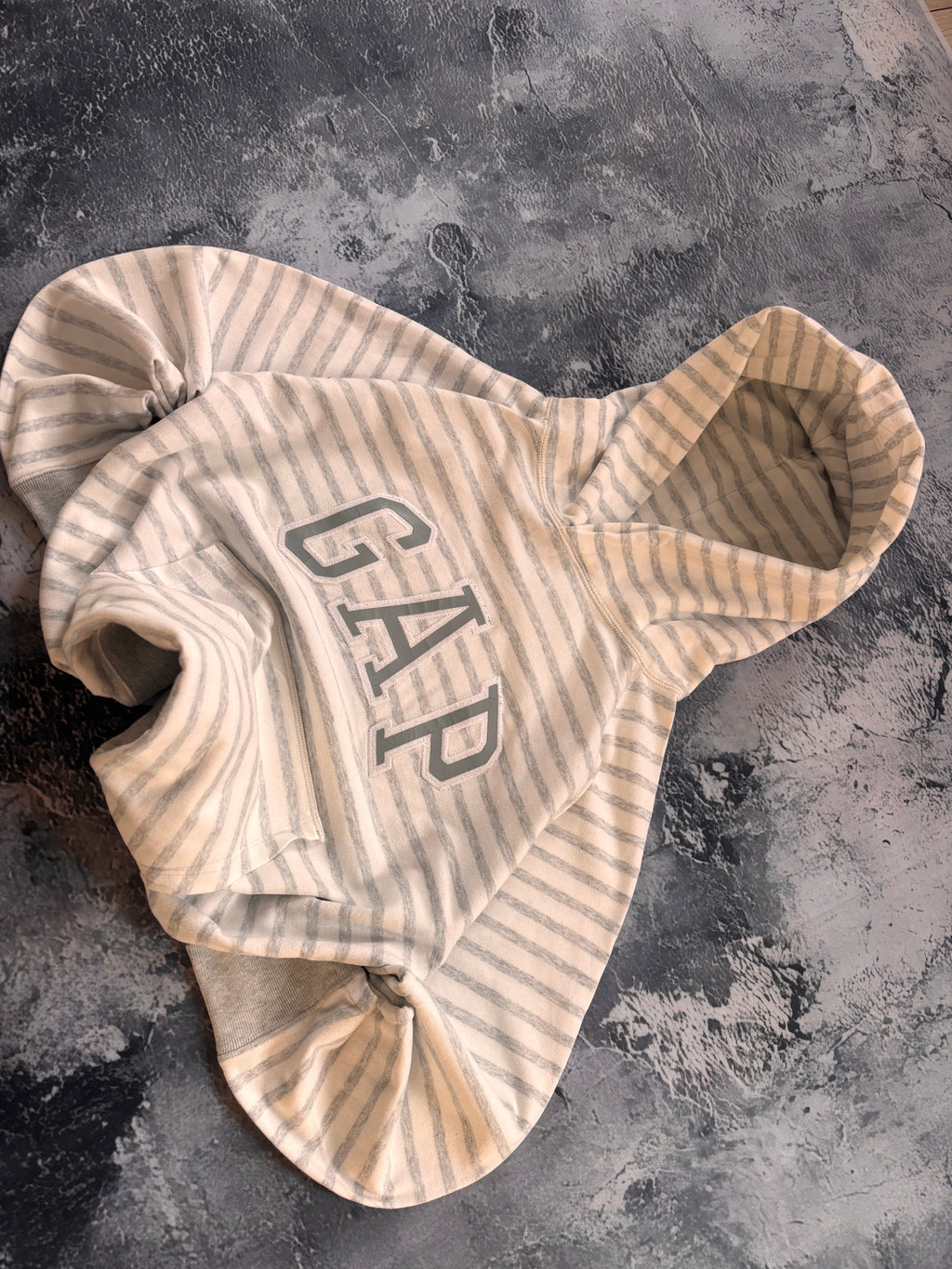 Bluza hoodie Gap w paski