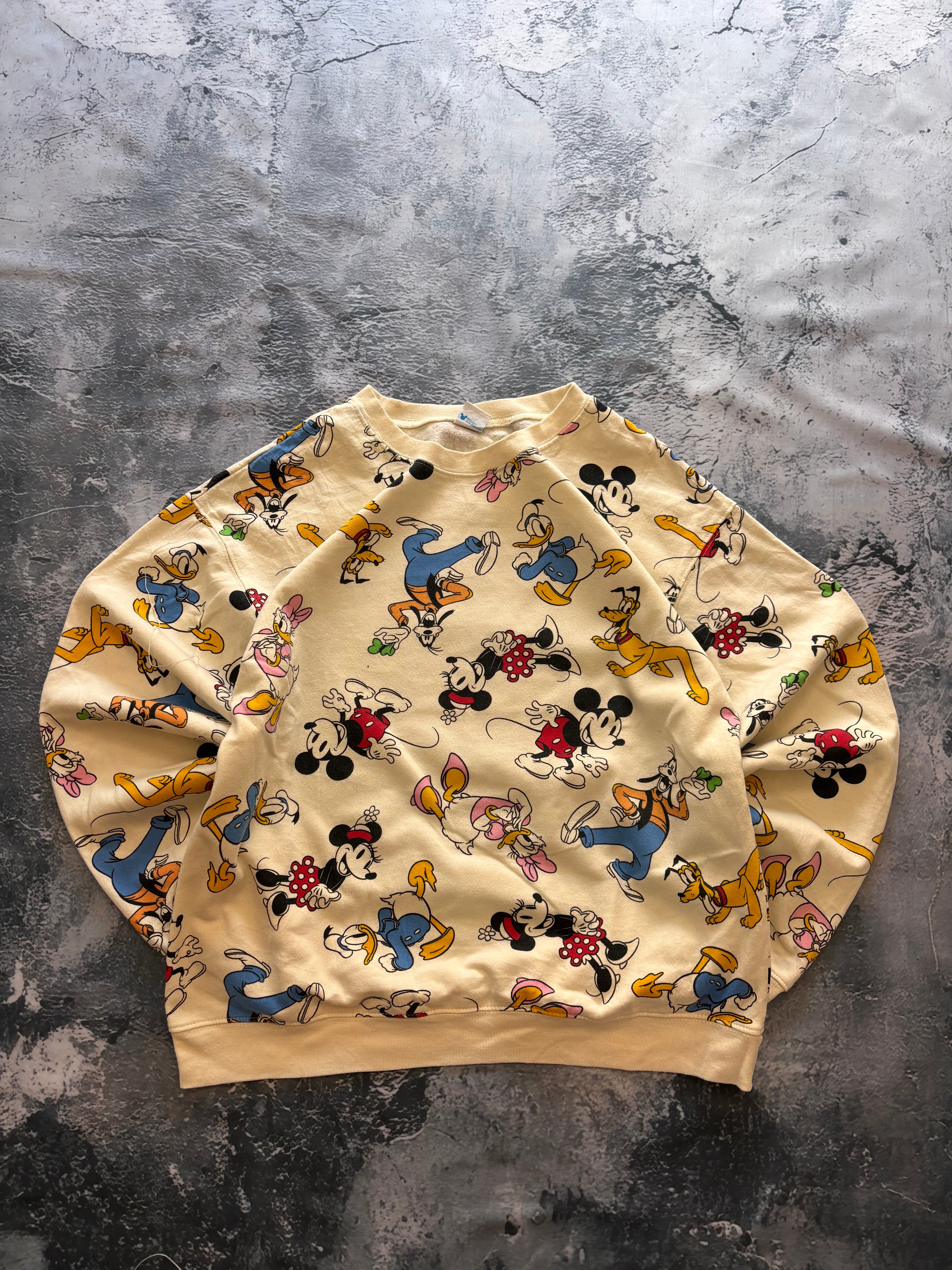 bluza crewneck myszka miki 90s