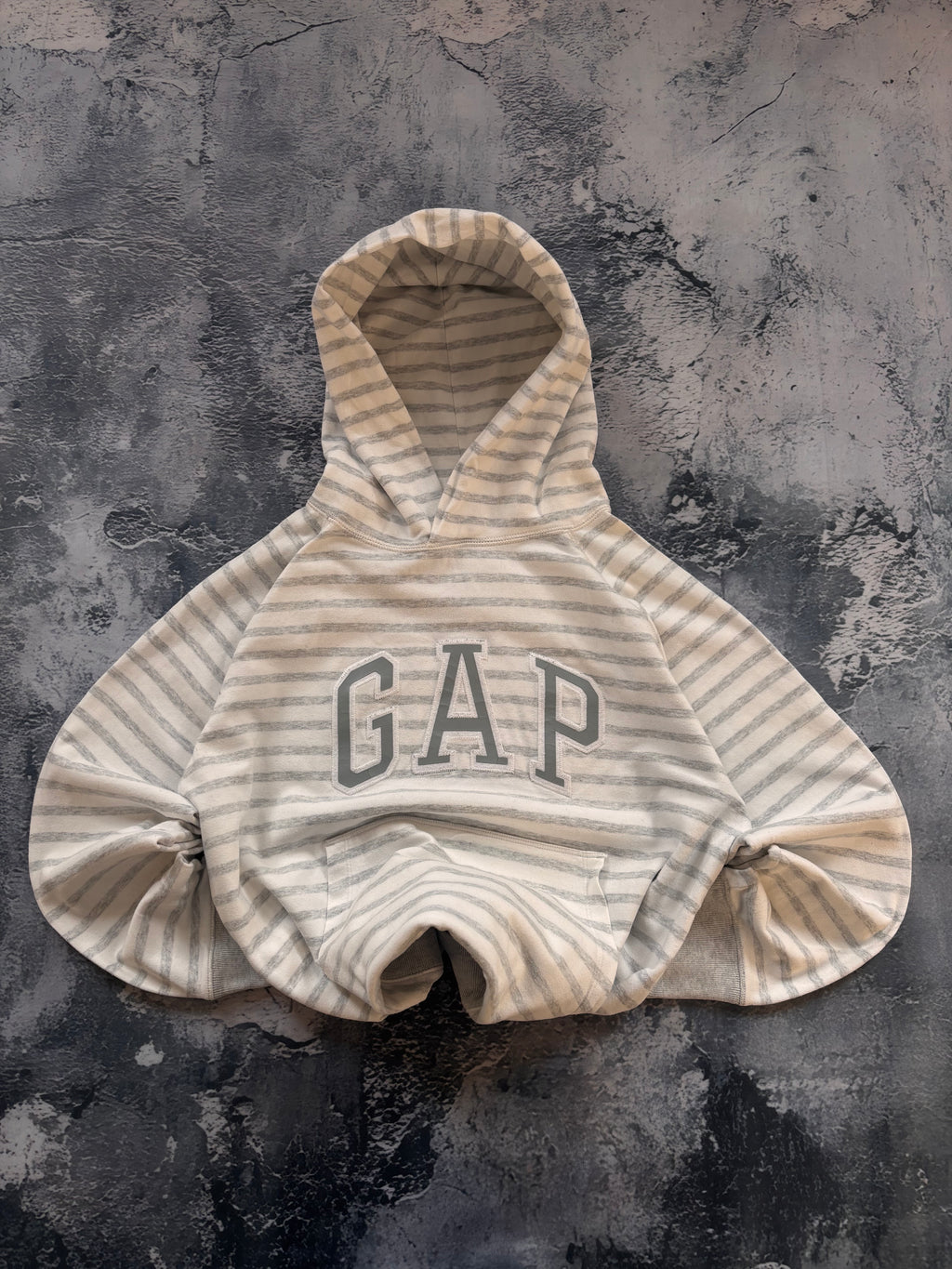 Bluza hoodie Gap w paski