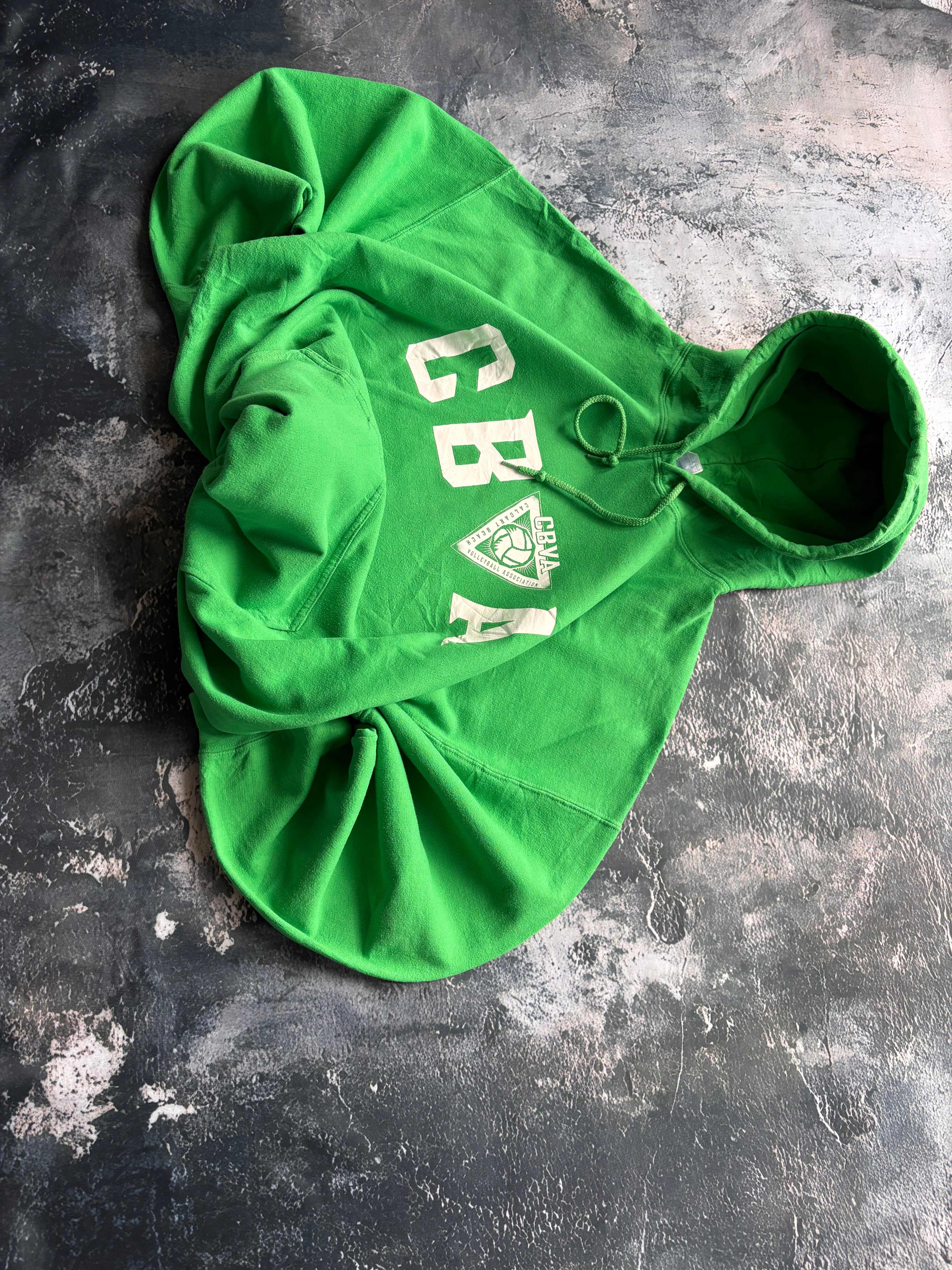 bluza hoodie zielona uniwersytecka usa