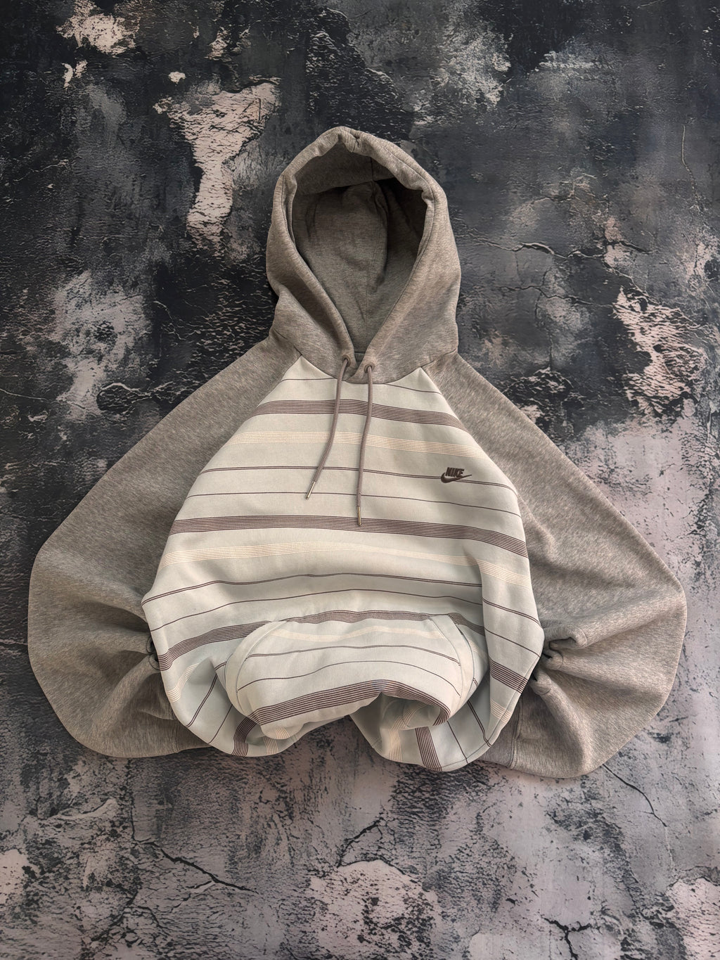 Bluza hoodie nike w paski