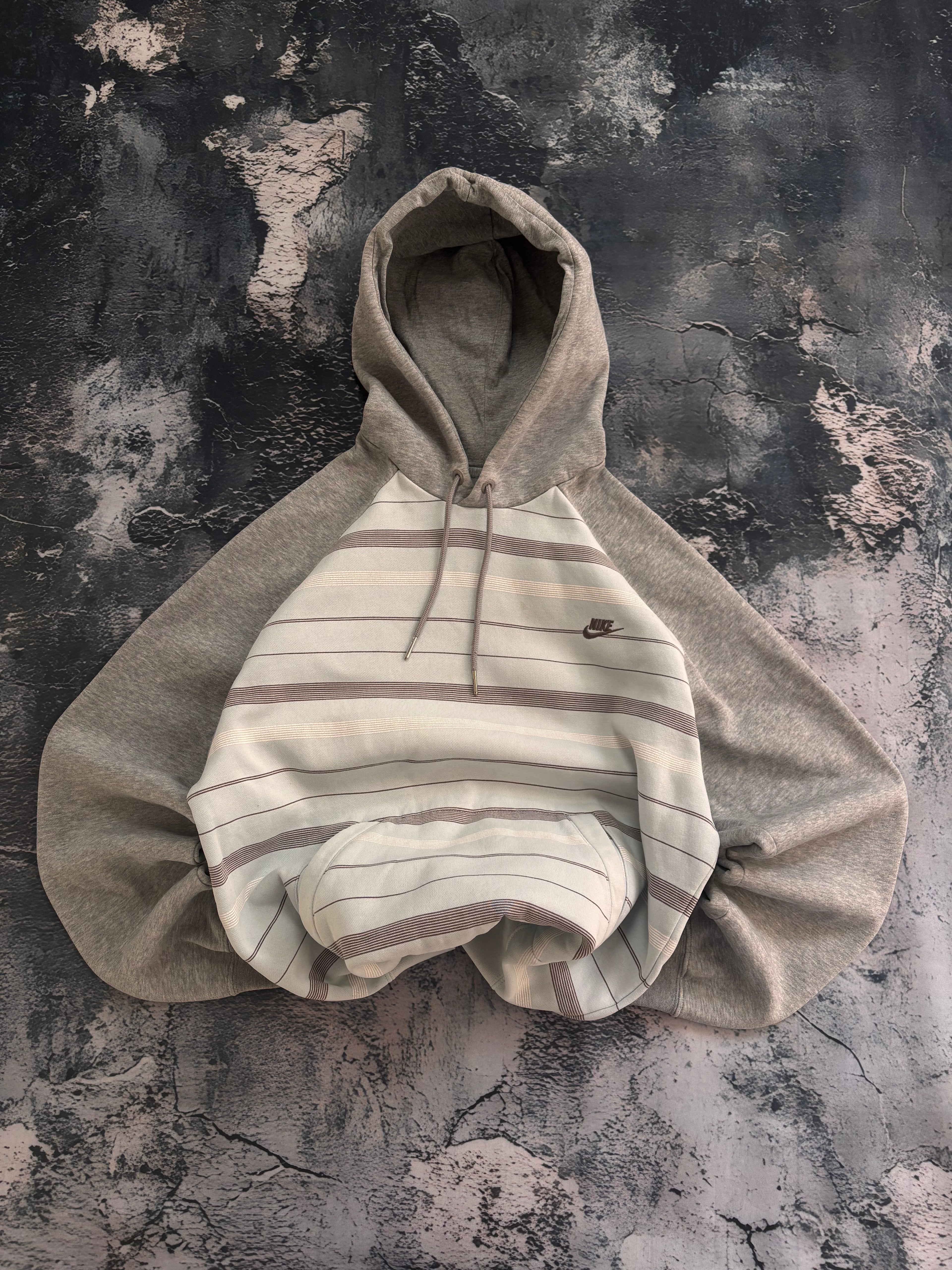 Bluza hoodie nike w paski