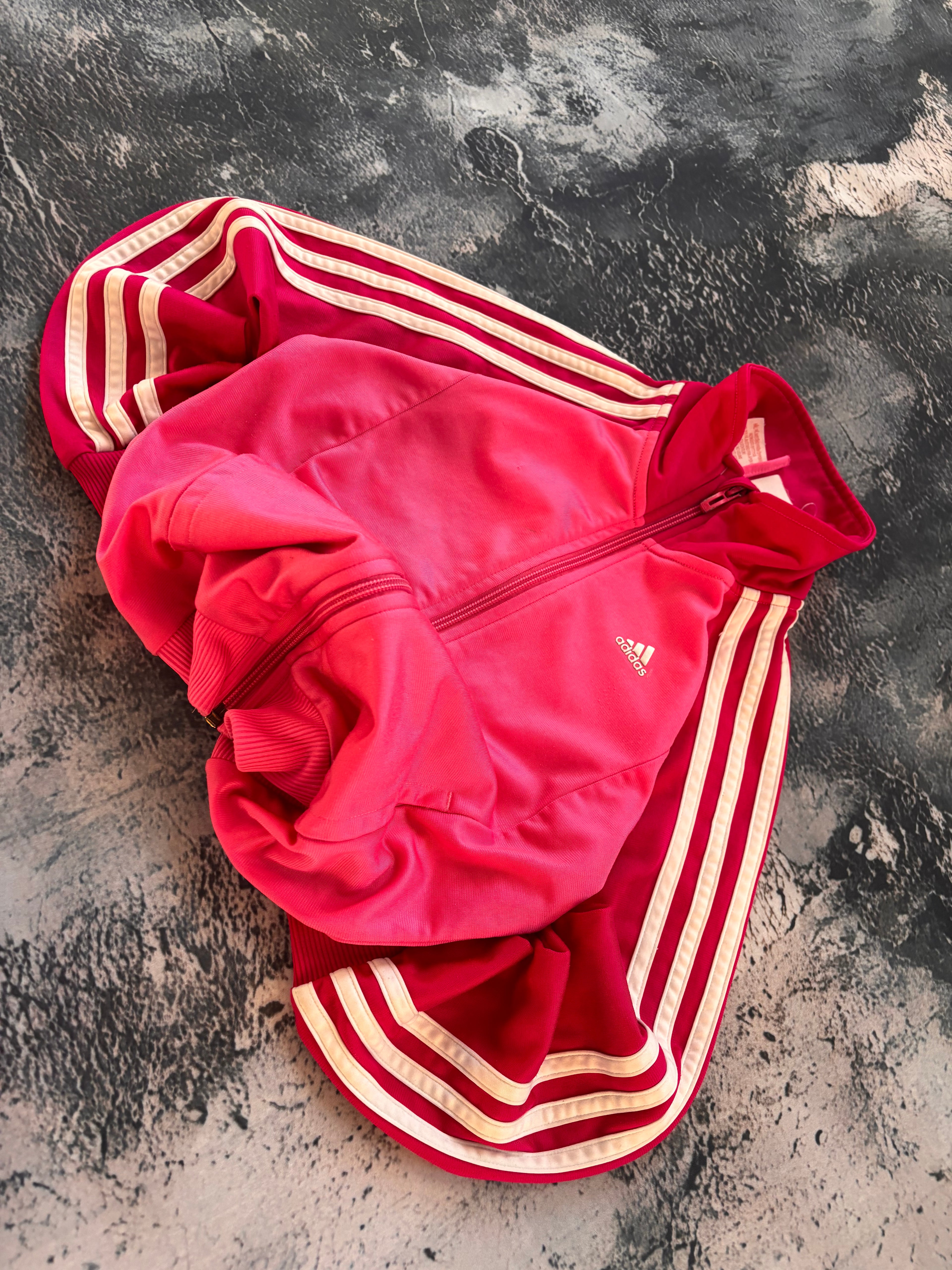 Bluza adidas zip stripe w paski