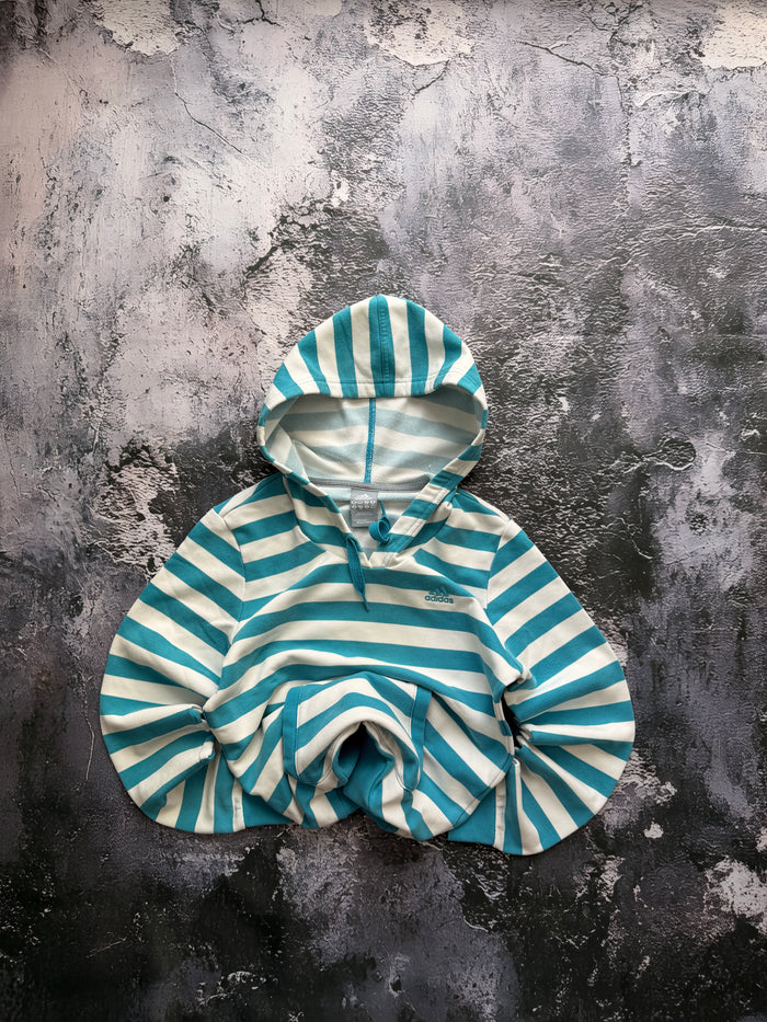 BLUZA HOODIE TIFFANY BLUE ADIDAS RETRO PROSTY KRÓJ