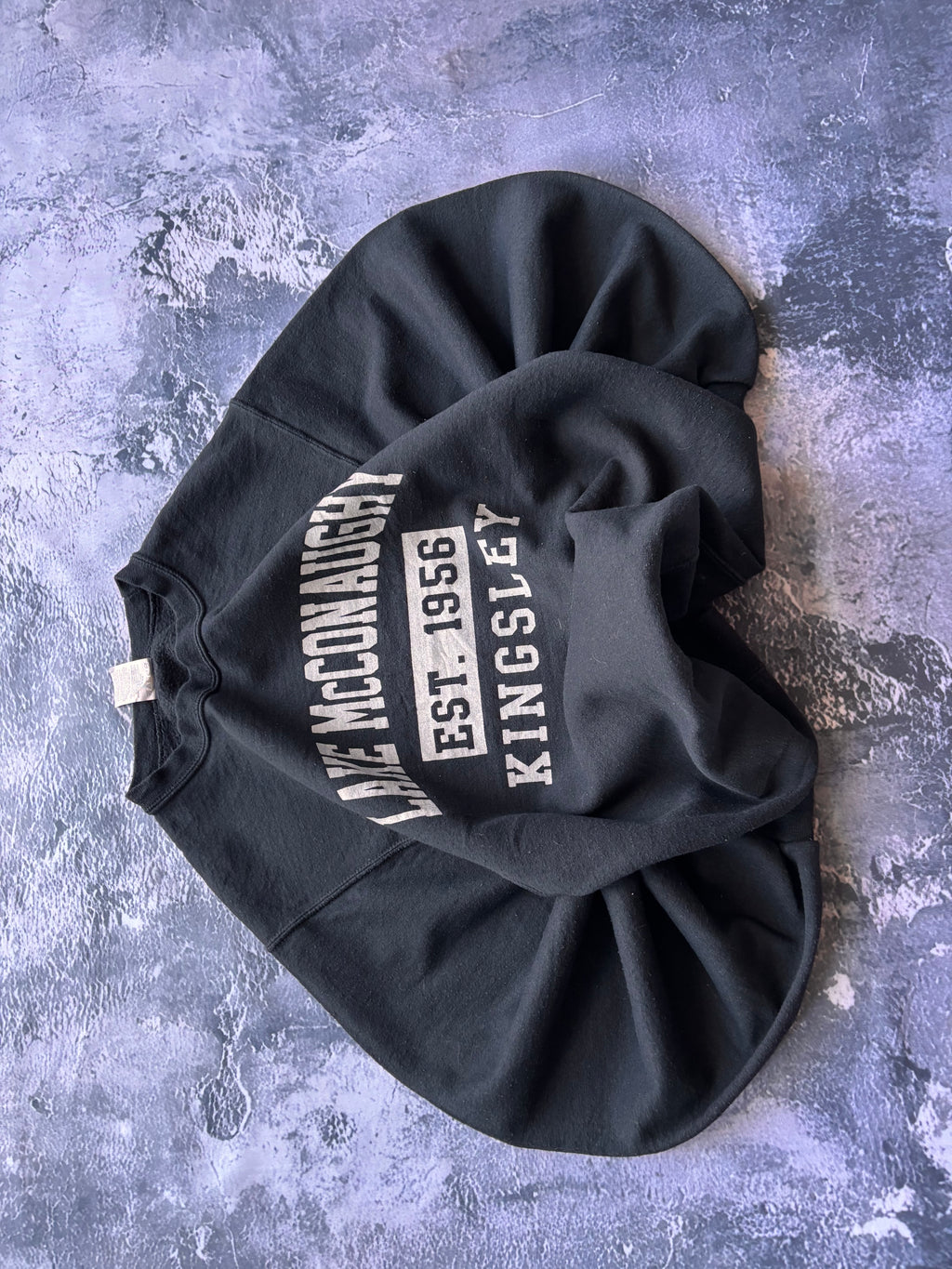bluza crewneck czarna uniwersytecka usa streetwear basic