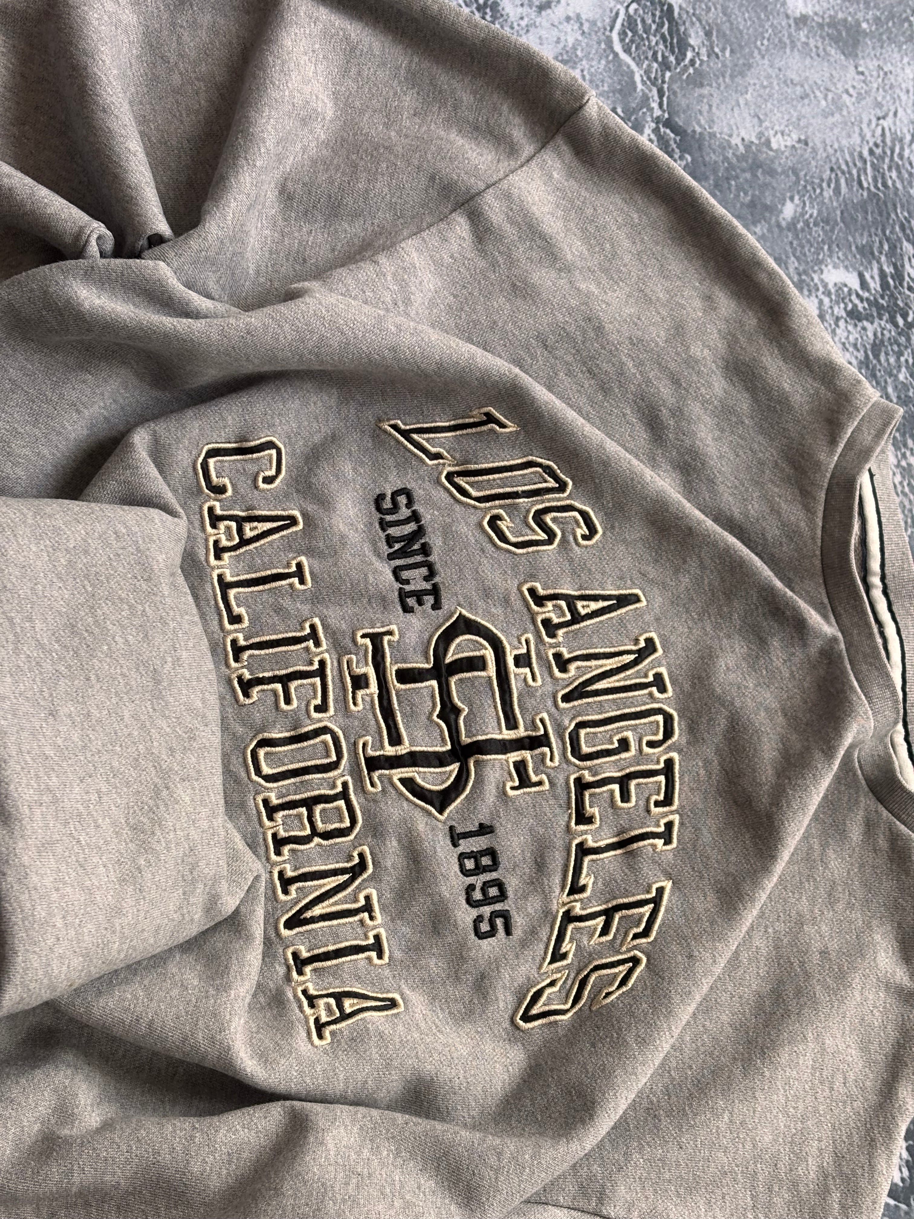 bluza crewneck LOS ANGELES vintage bawełna oversize