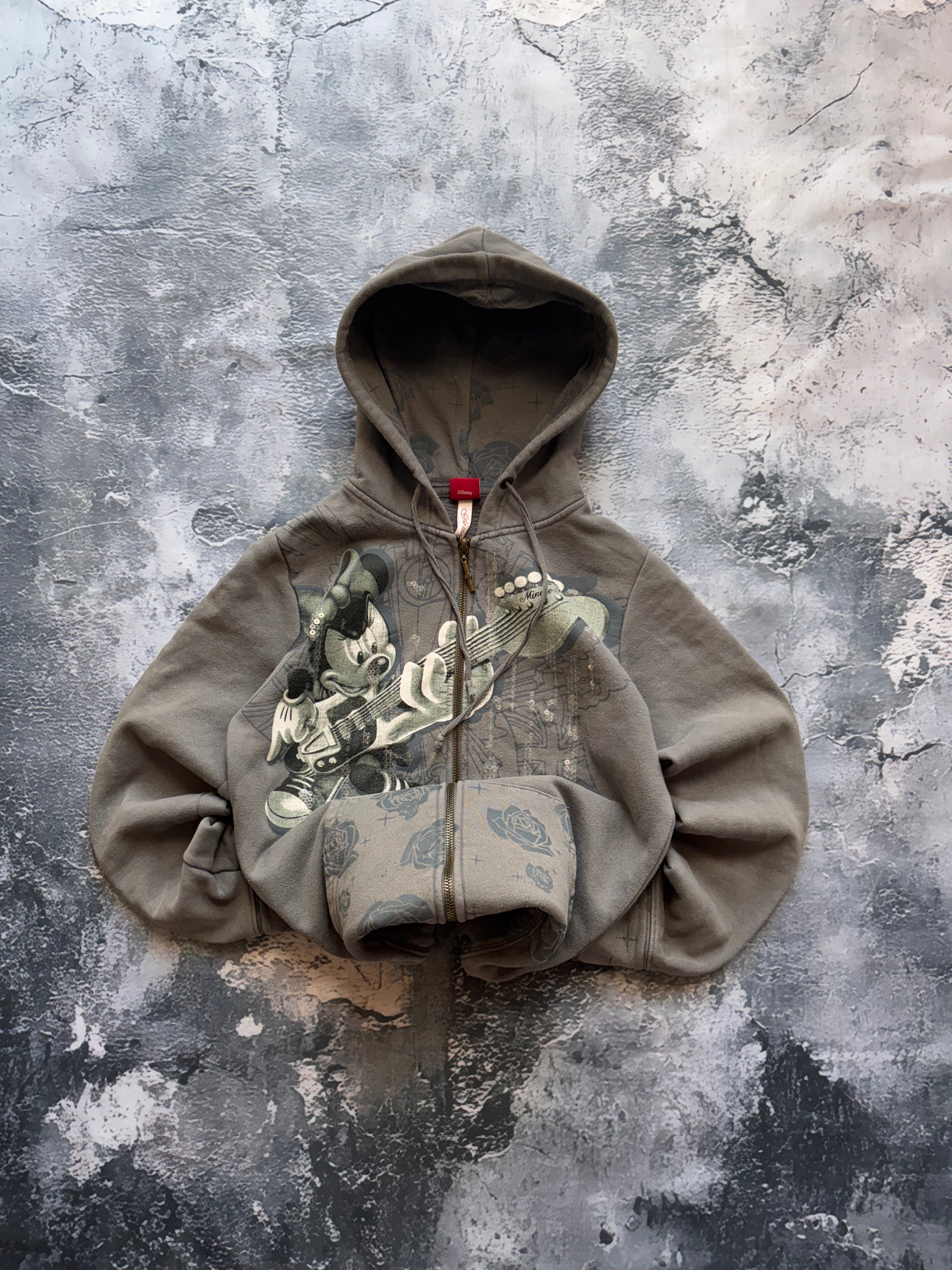 Bluza zip hoodie Myszka miki UNIKAT LATA 90 licencja