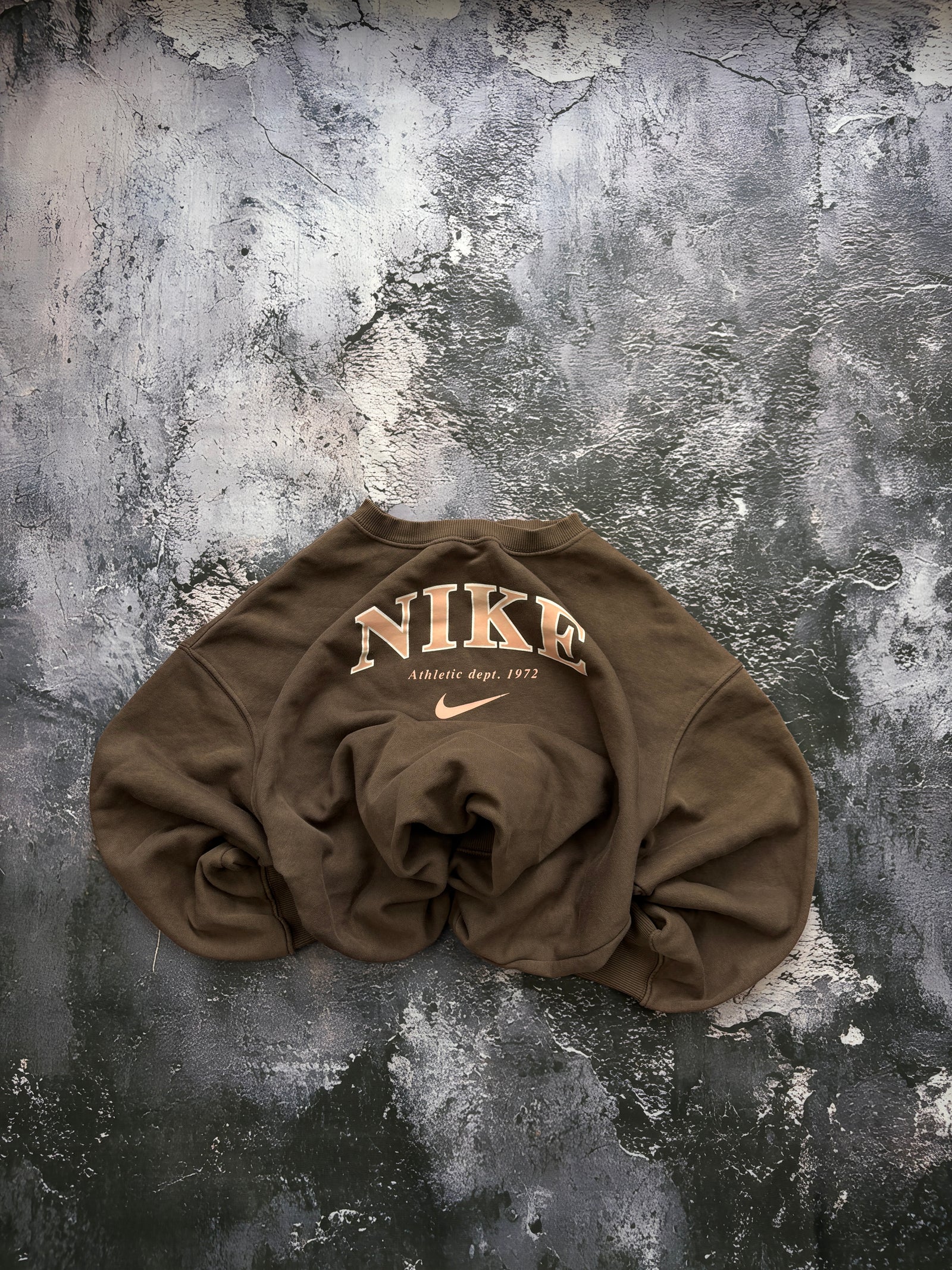BLUZA CREWNECK NIKE BROWN RETRO