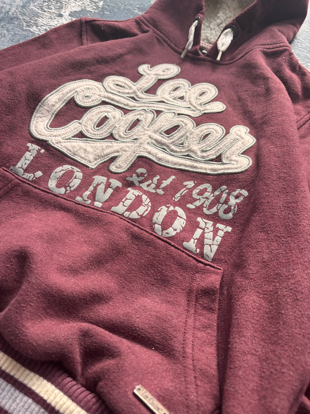 Bluza vintage burgund